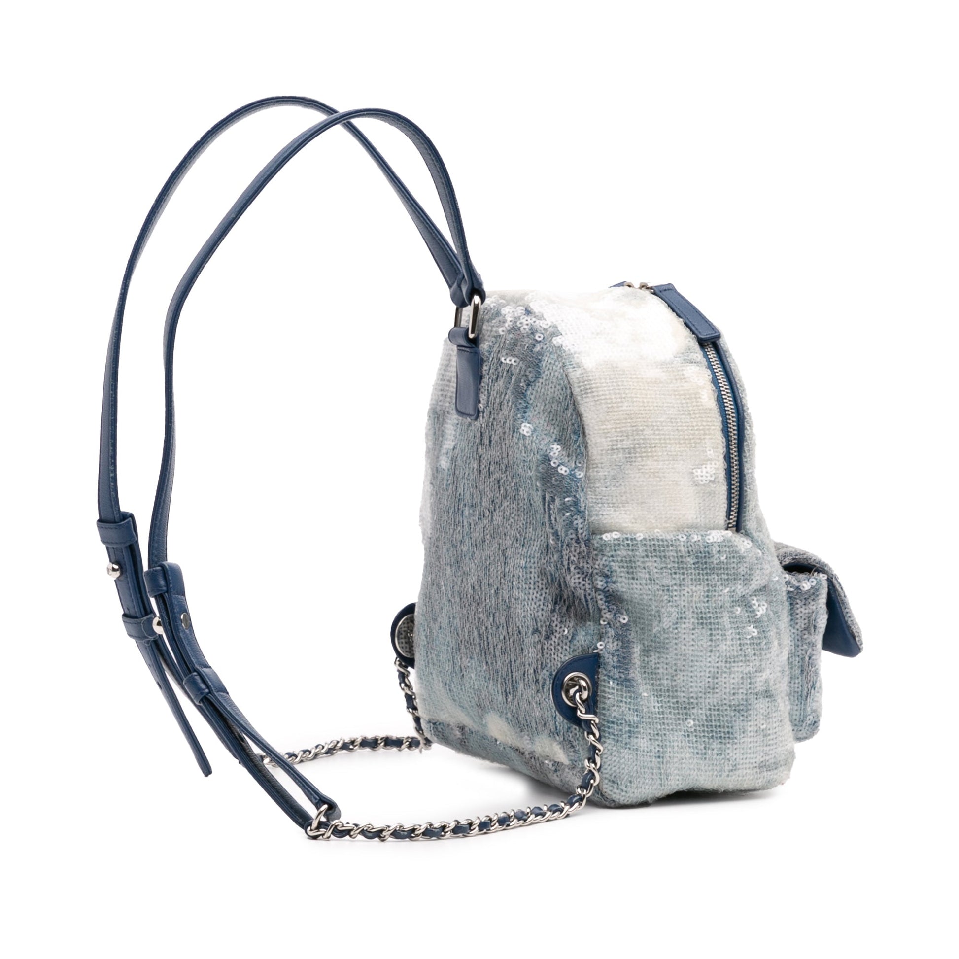 Chanel Sequin Waterfall Backpack