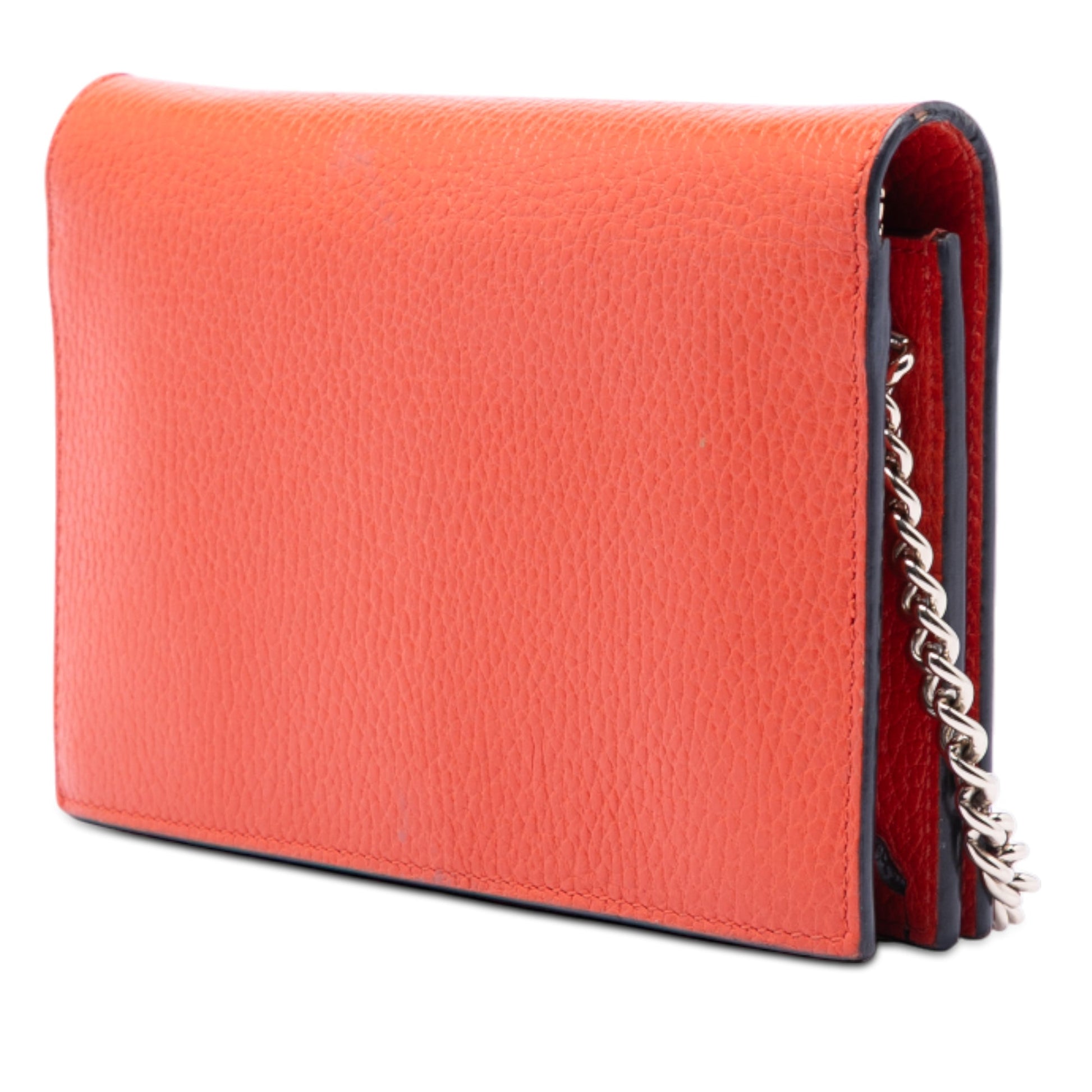 Gucci Leather Betty Wallet on Chain