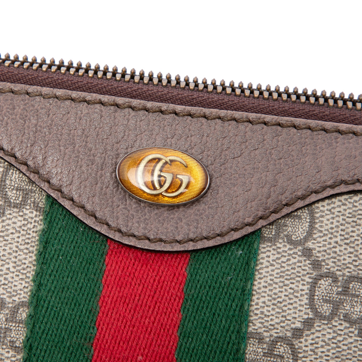 Gucci GG Supreme Web Ophidia Clutch