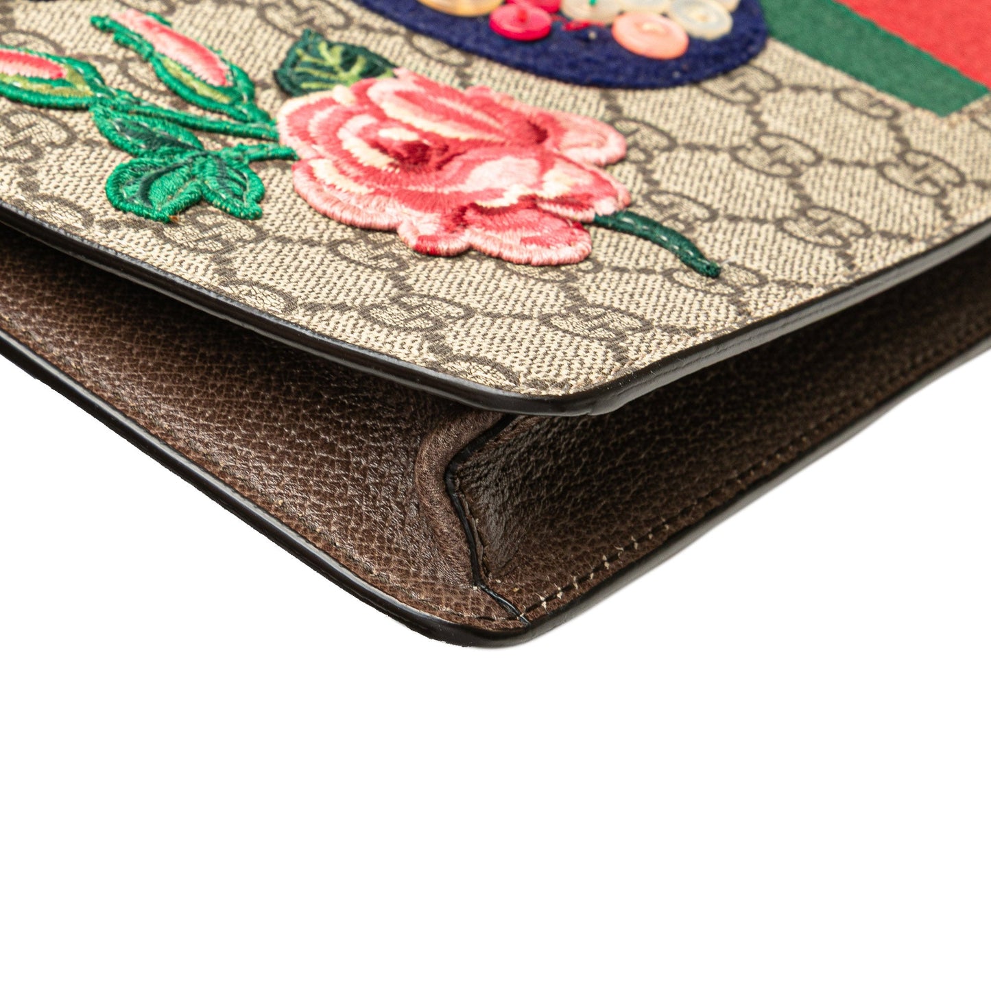 Gucci GG Supreme Web Butterfly Clutch
