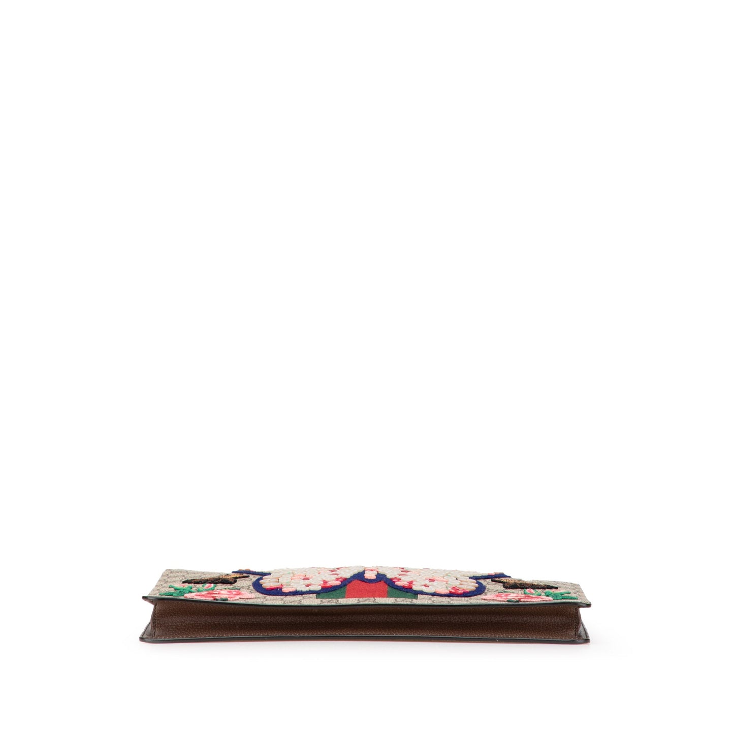 Gucci GG Supreme Web Butterfly Clutch