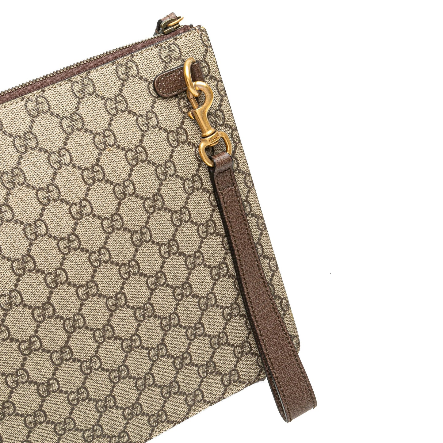 Gucci GG Supreme Web Butterfly Clutch