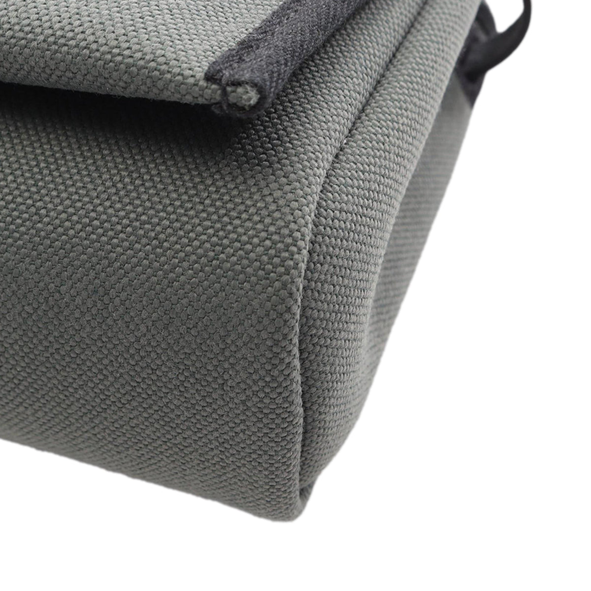 Hermès Military Toile and Vache Hunter Herbag Zip 20 — Green