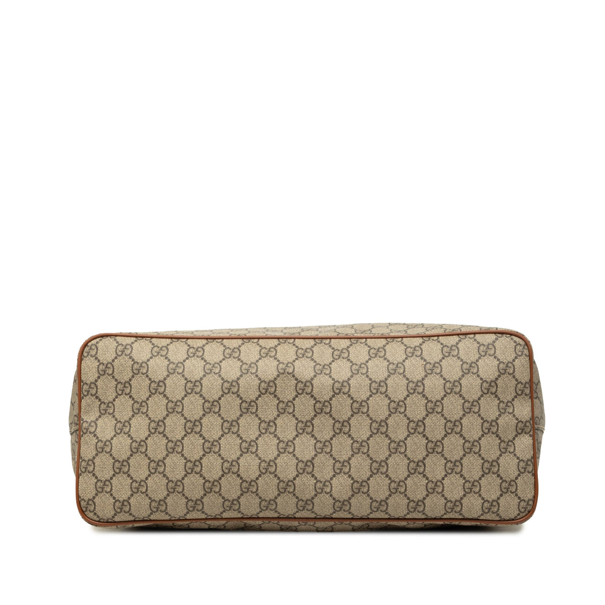 Gucci Medium GG Supreme Convertible Soft Tote — Beige