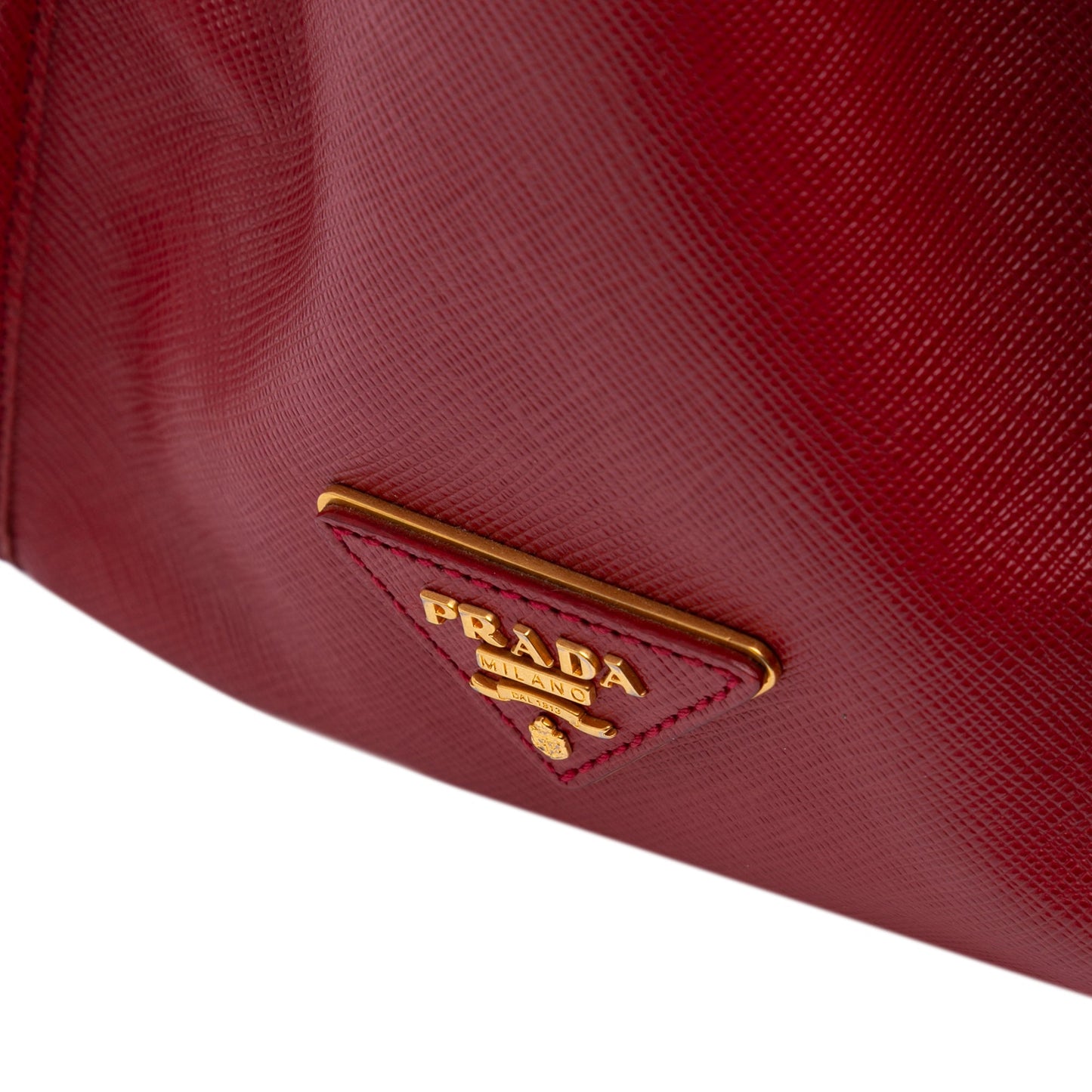 Prada Saffiano Lux Frame Tote