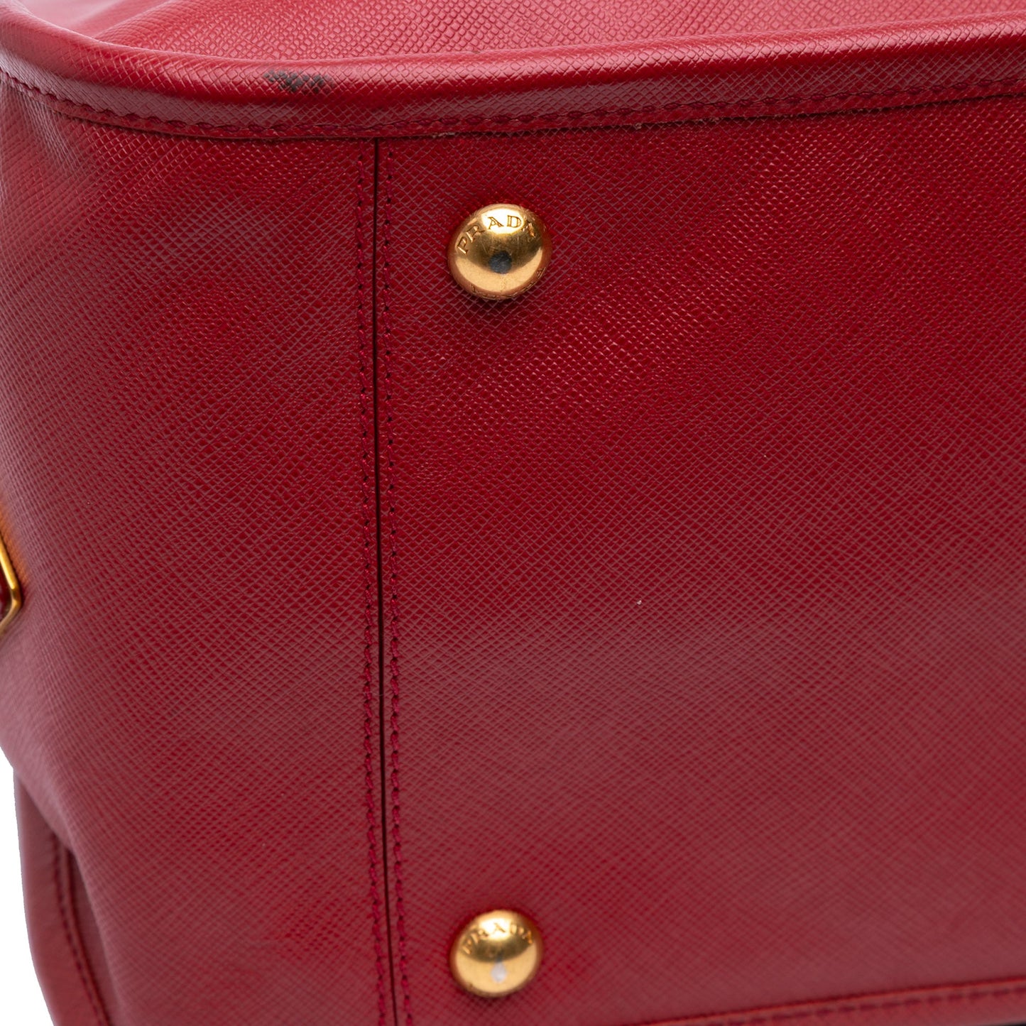 Prada Saffiano Lux Frame Tote