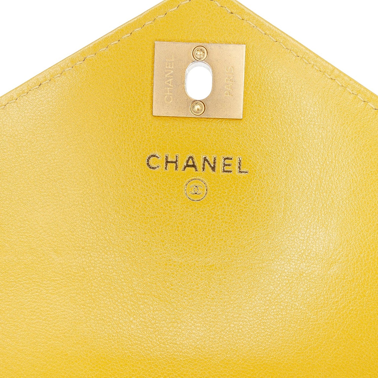 Chanel Small Reversed Chevron Lambskin Flap