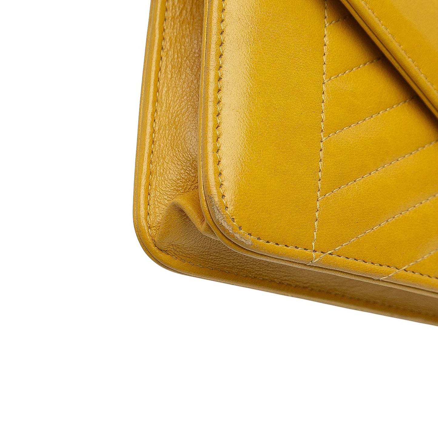 Chanel Small Reversed Chevron Lambskin Flap