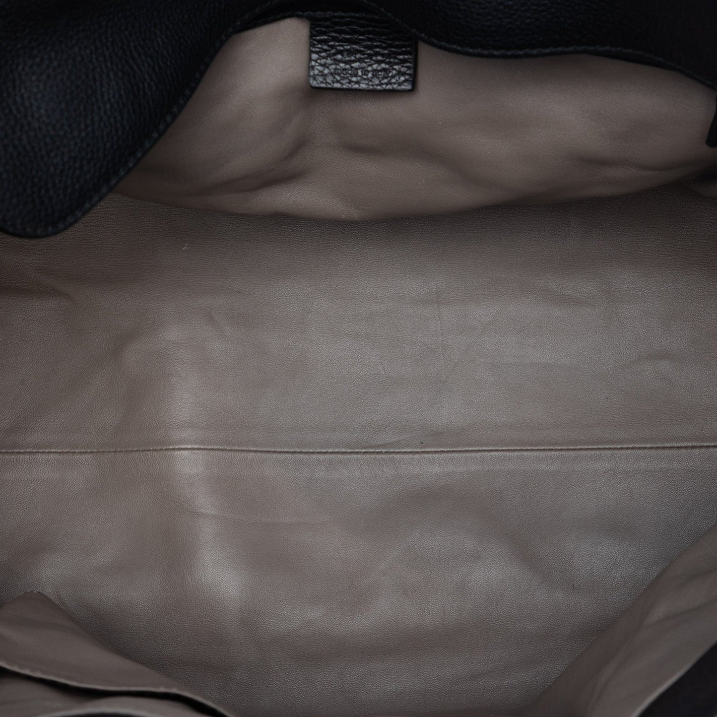 Pebbled Leather Lady Tassel Tote