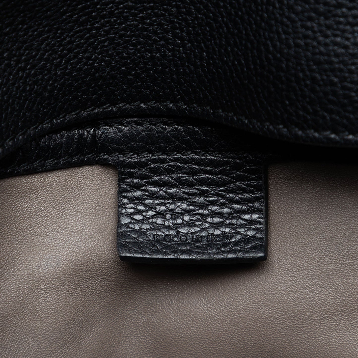 Pebbled Leather Lady Tassel Tote