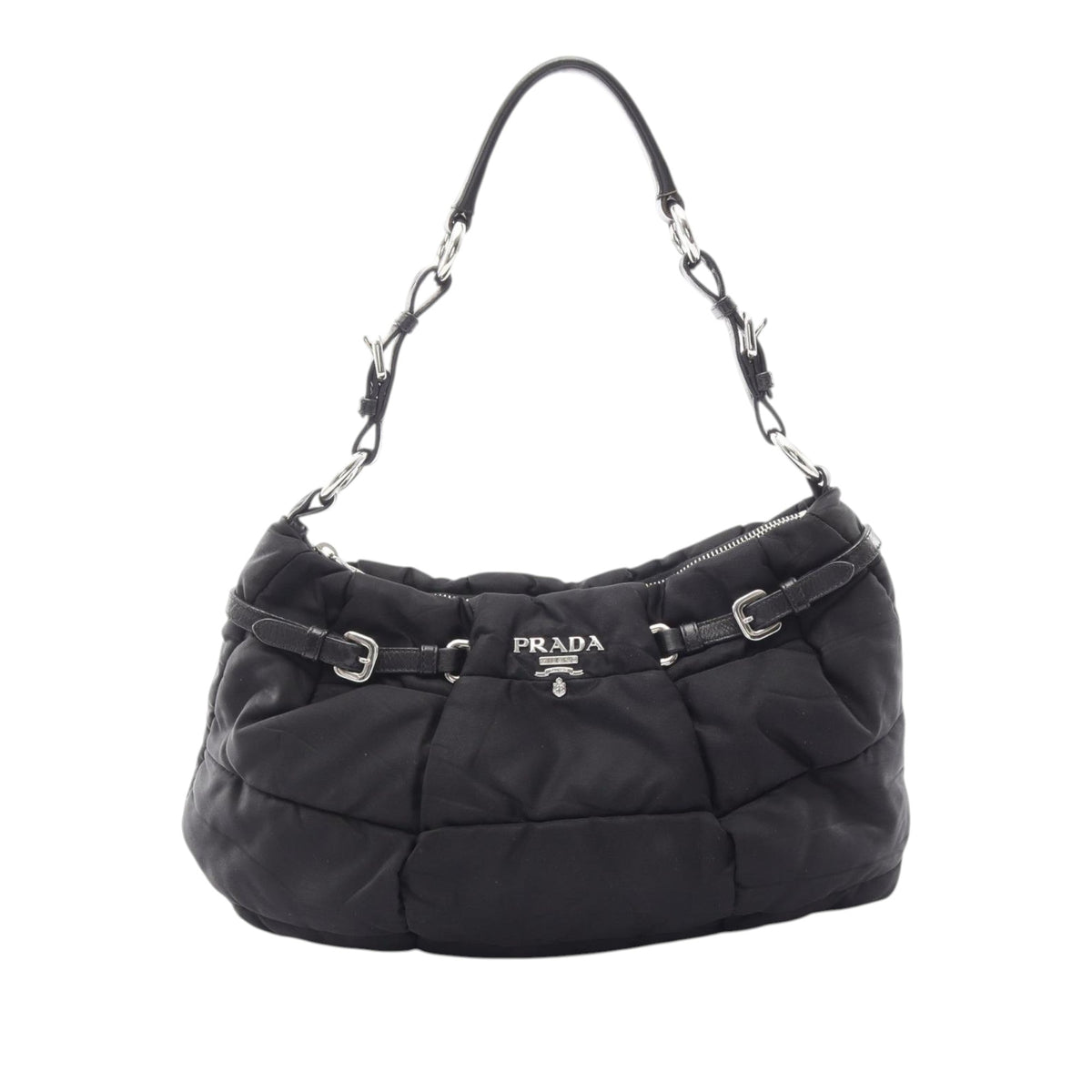 Prada Impuntu Tessuto Shoulder Bag