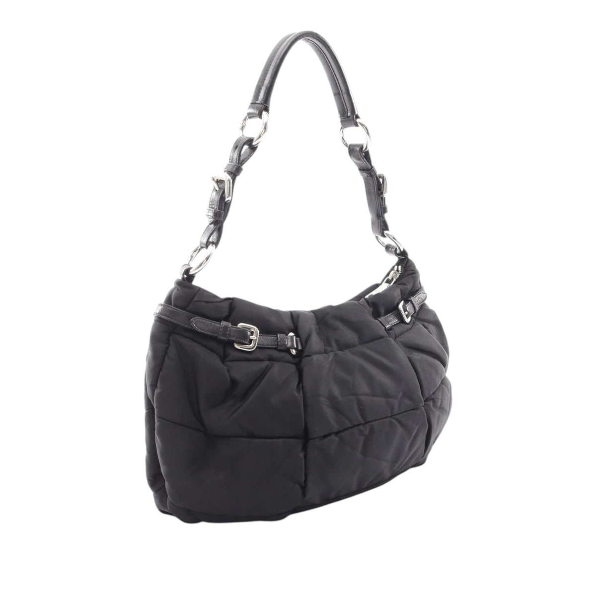 Prada Impuntu Tessuto Shoulder Bag
