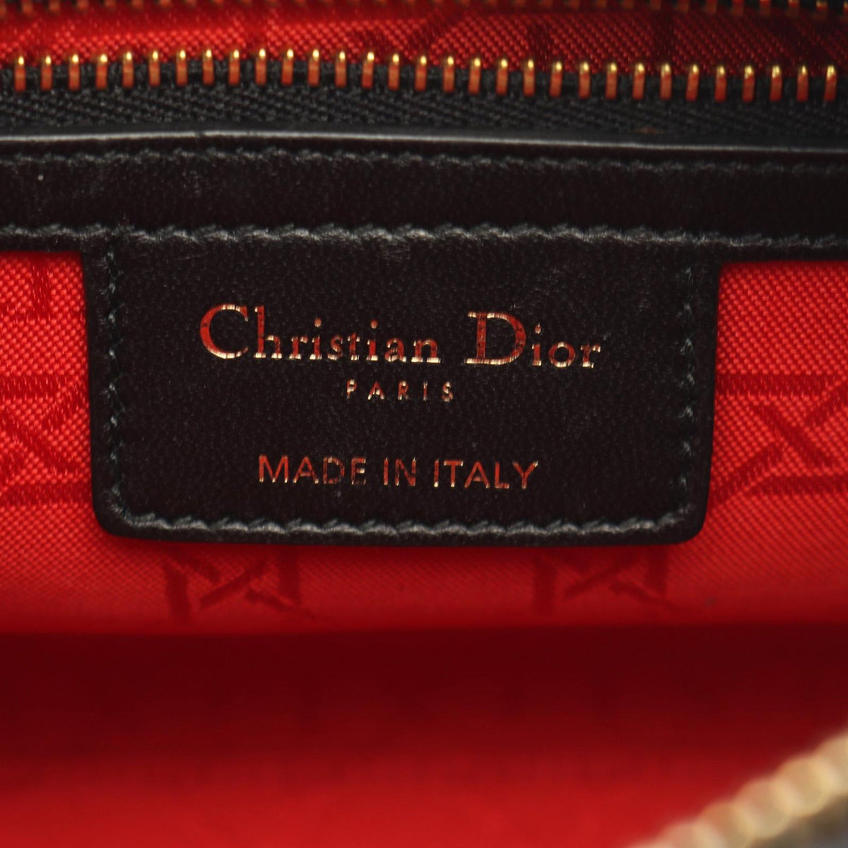 Dior Medium Lambskin Cannage Lady Dior