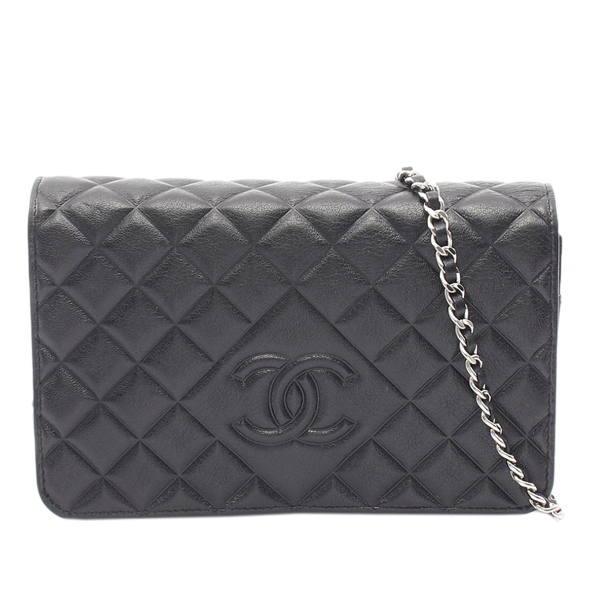 Chanel CC Quilted Calfskin Wallet on Chain