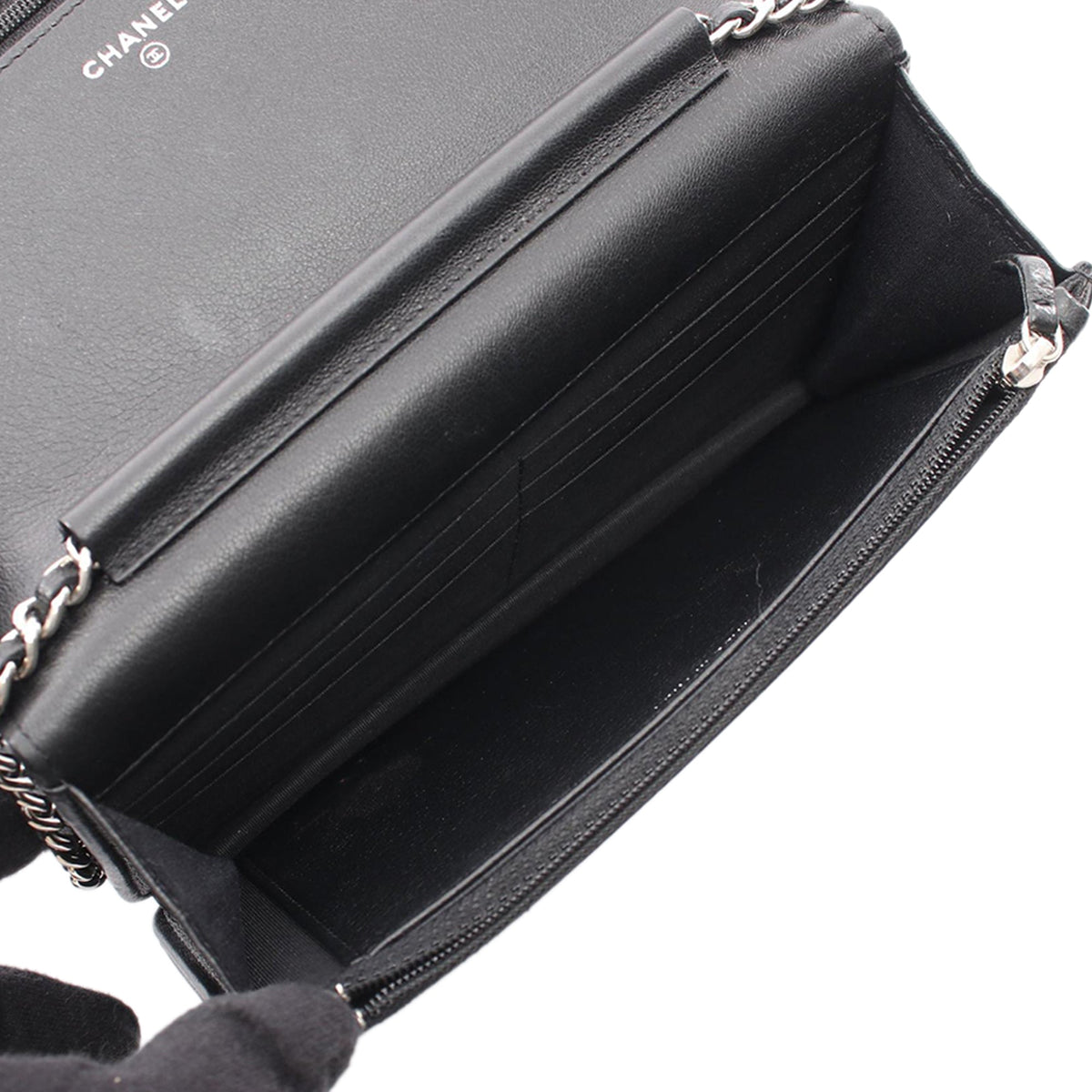 Chanel CC Quilted Calfskin Wallet on Chain