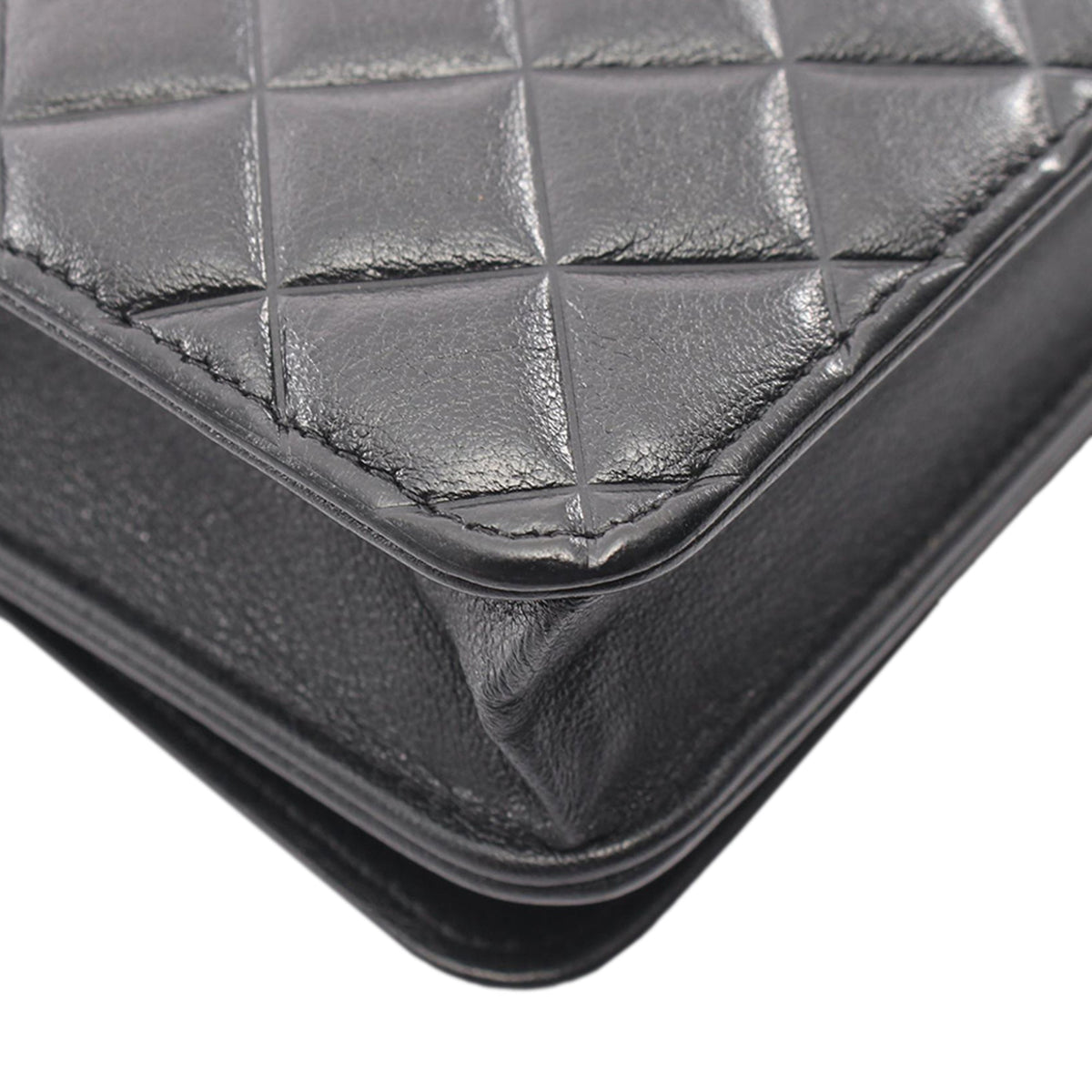 Chanel CC Quilted Calfskin Wallet on Chain
