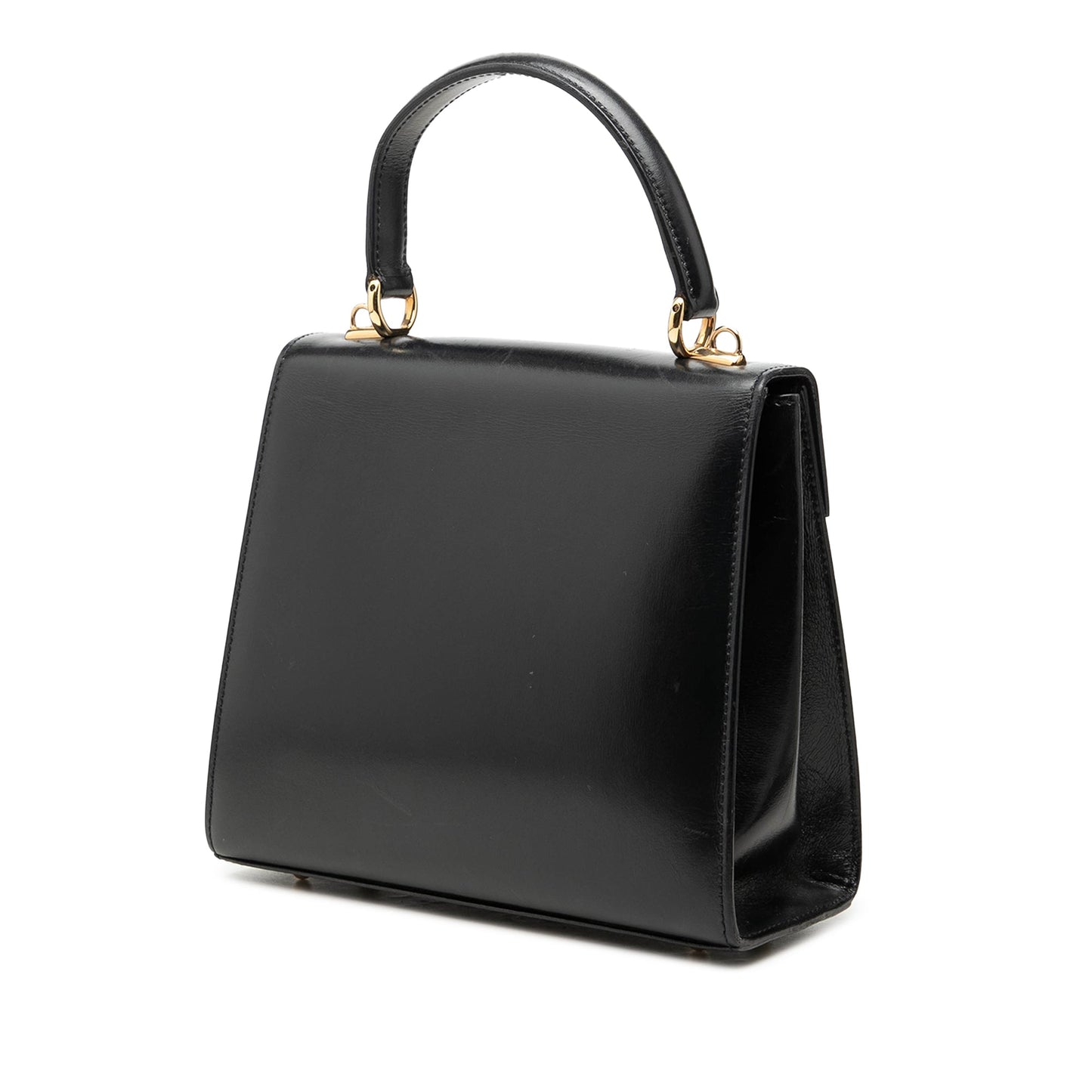 Gucci Smooth Calfskin Lady Lock Satchel