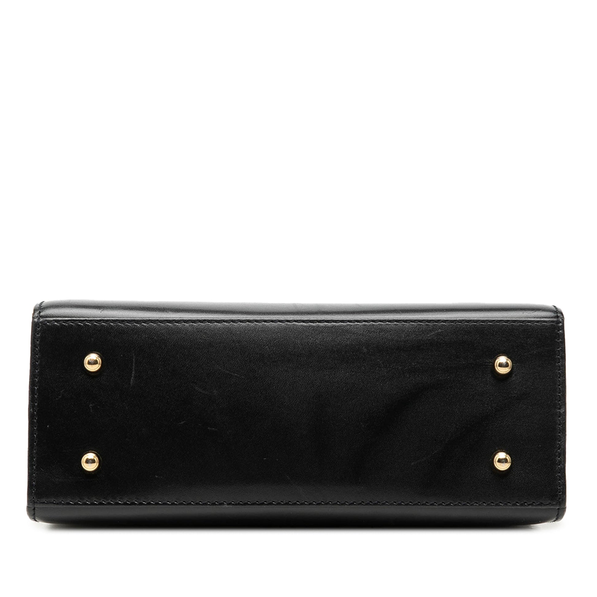 Gucci Smooth Calfskin Lady Lock Satchel