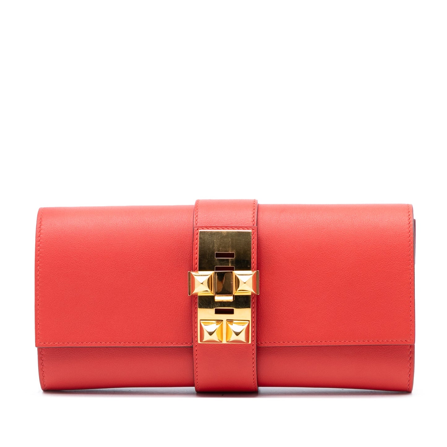 Hermès Tadelakt Medor Clutch 23