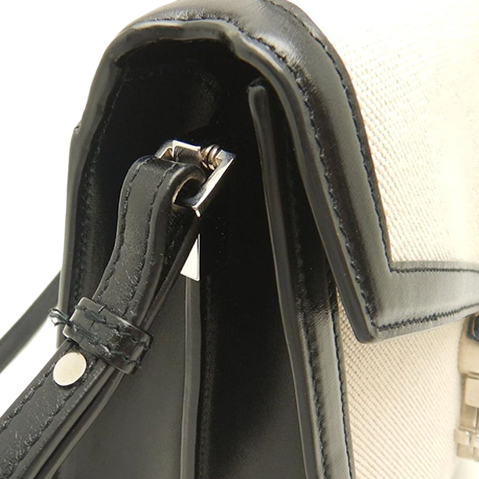 Saint Laurent Medium Canvas Cassandra Top Handle Bag