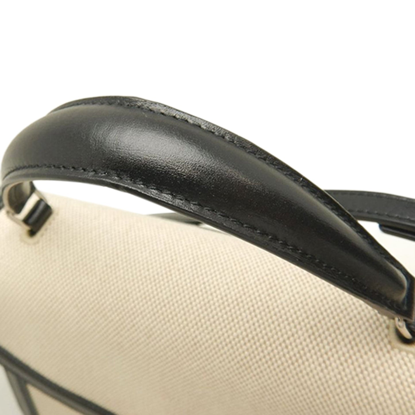 Saint Laurent Medium Canvas Cassandra Top Handle Bag