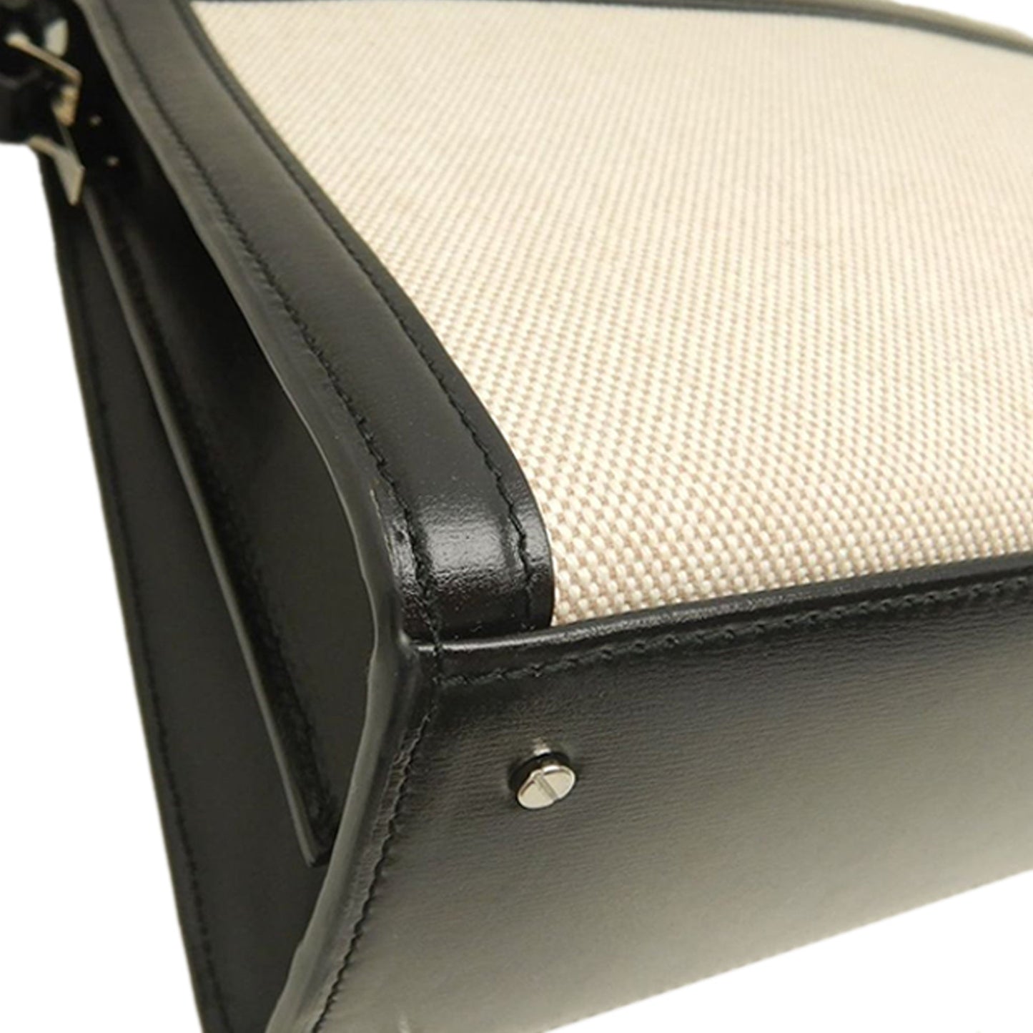 Saint Laurent Medium Canvas Cassandra Top Handle Bag