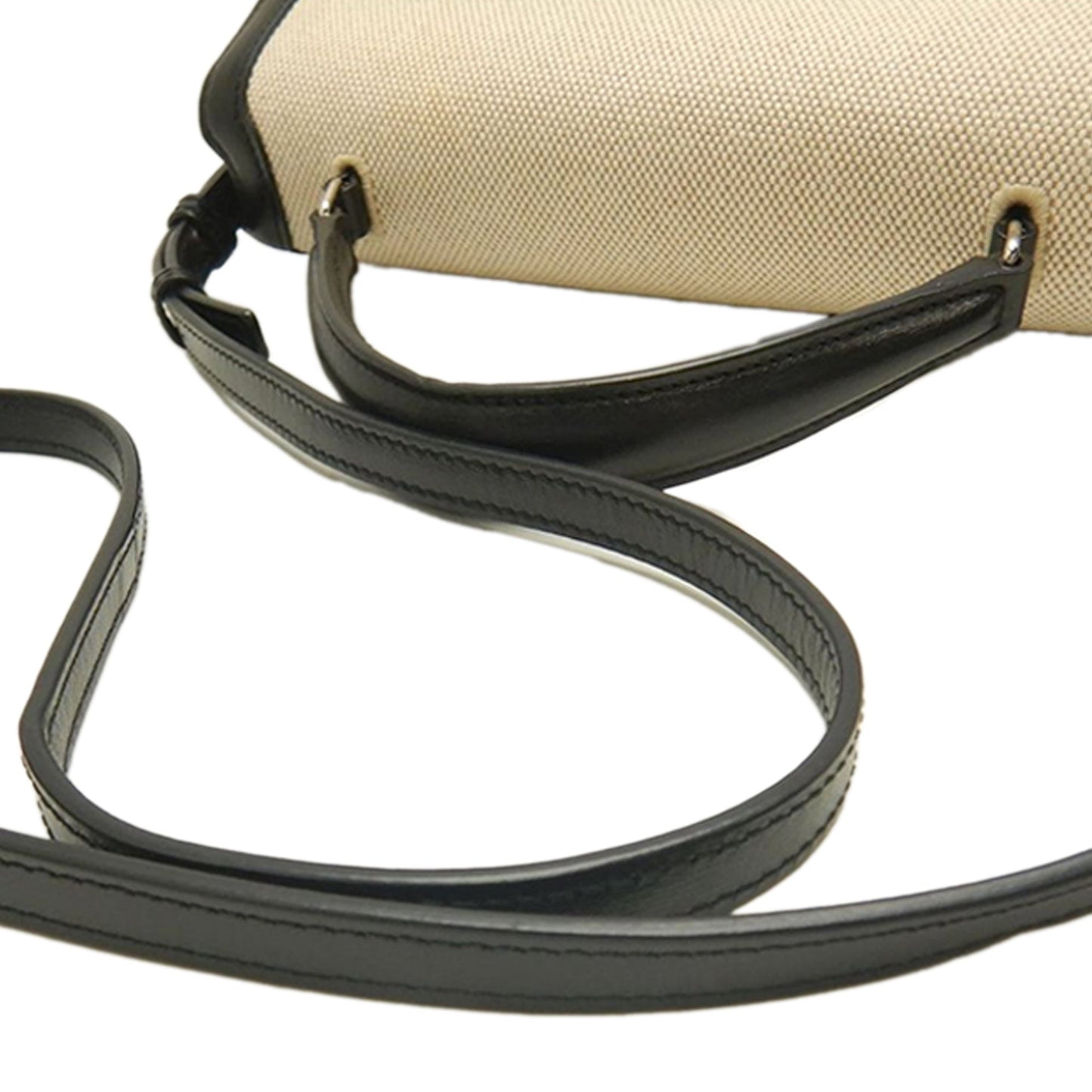 Saint Laurent Medium Canvas Cassandra Top Handle Bag