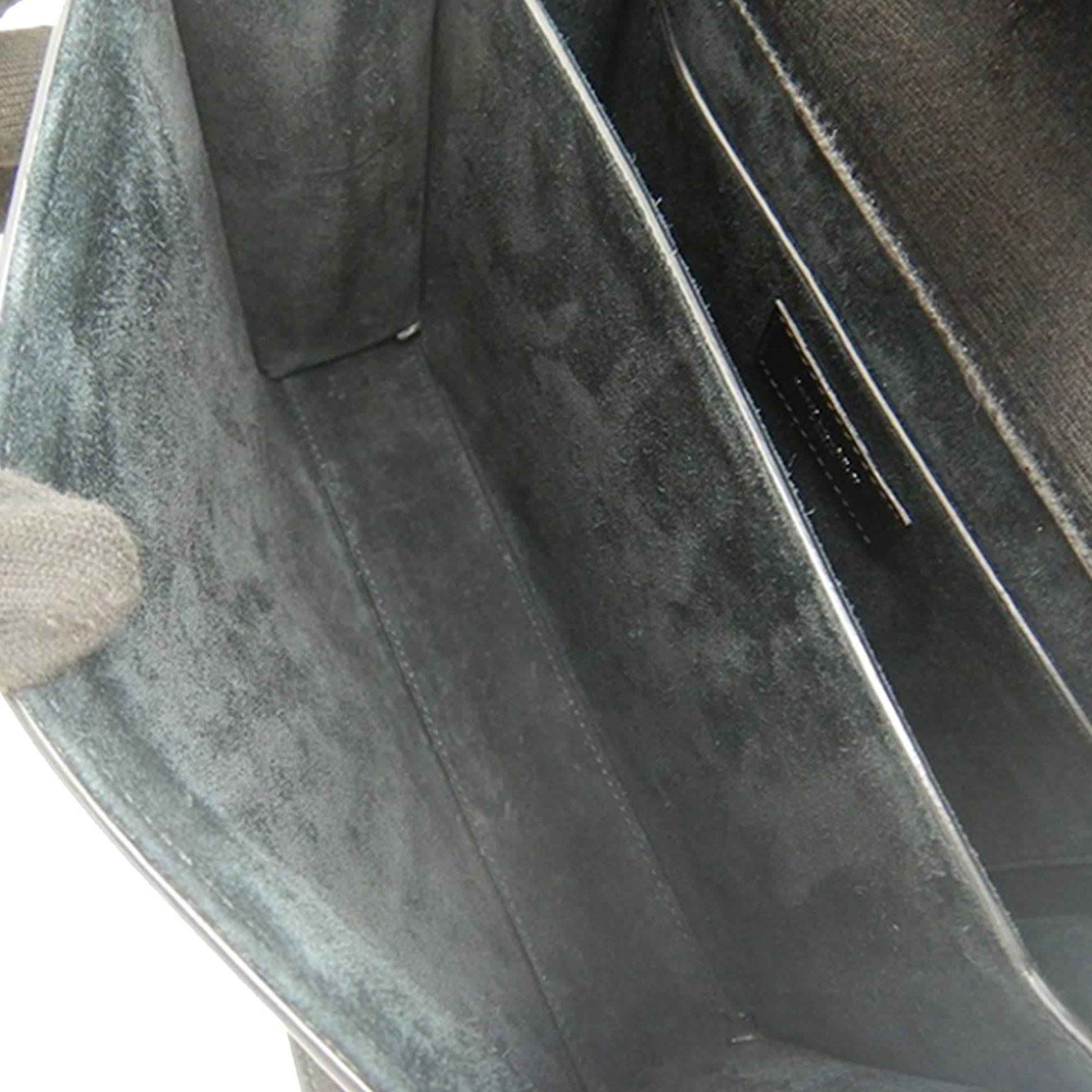 Saint Laurent Medium Canvas Cassandra Top Handle Bag