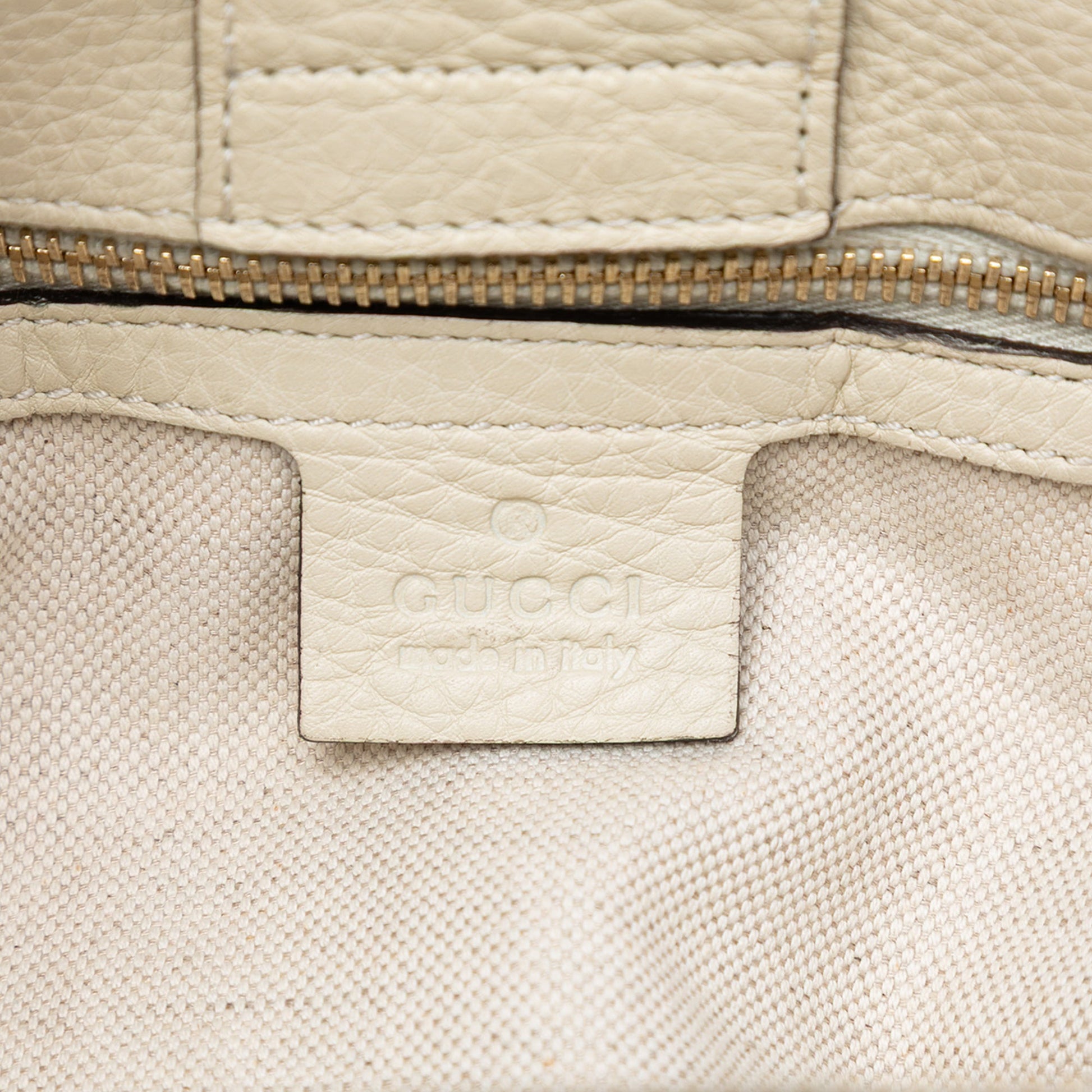Gucci Medium Calfskin Bamboo Shopper Satchel