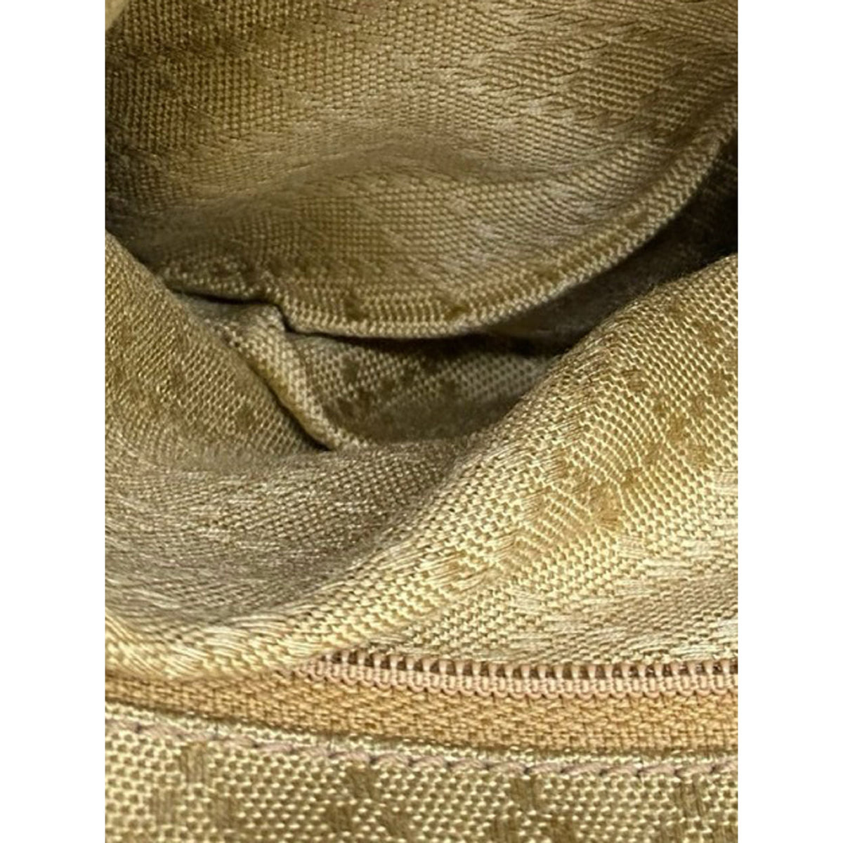Gucci Large Calfskin Bamboo Drawstring Backpack — Beige