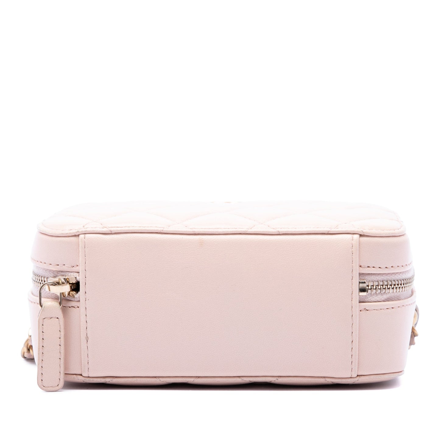 Chanel CC Quilted Lambskin Pearl Crush Camera Bag