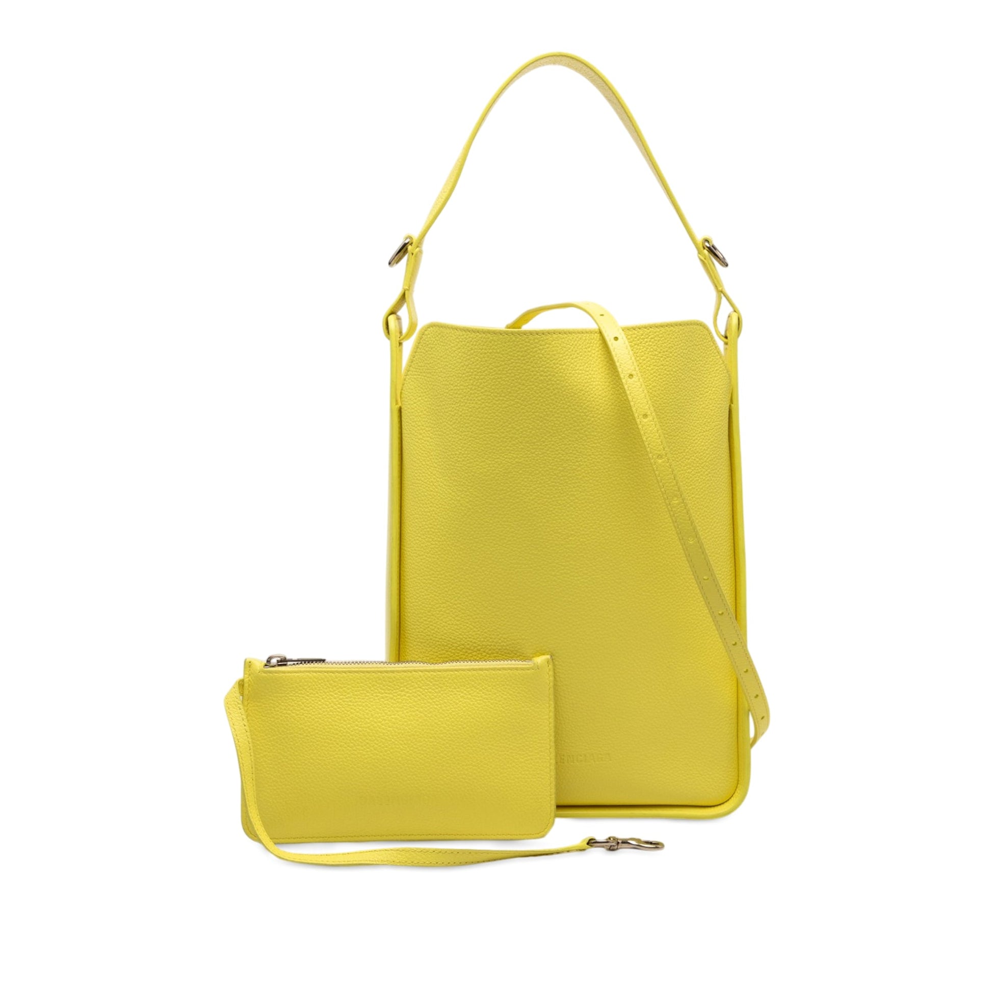 Balenciaga Small Pebbled Calfskin Tool 2.0 North South Tote