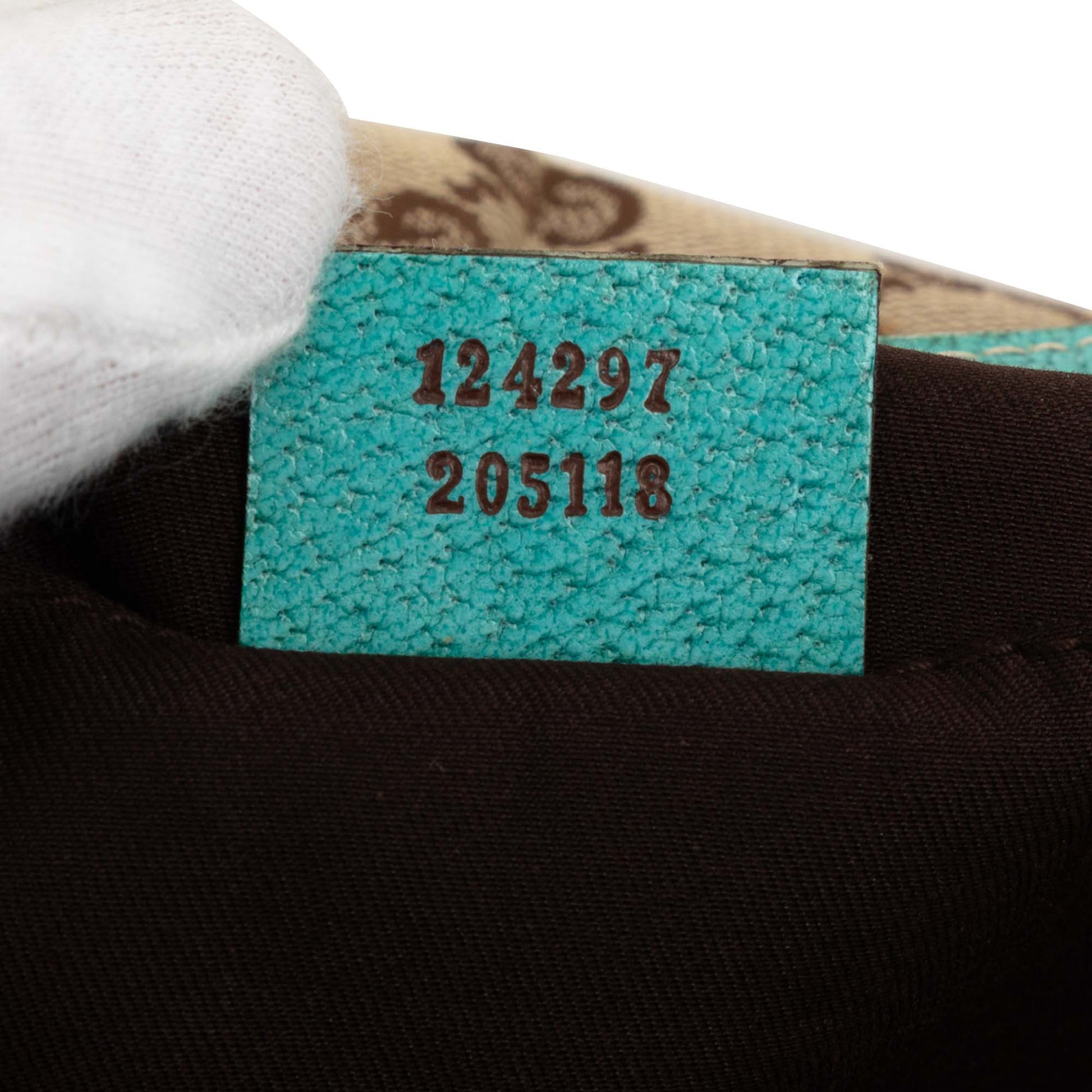 Gucci Studded GG Canvas Bamboo Hobo