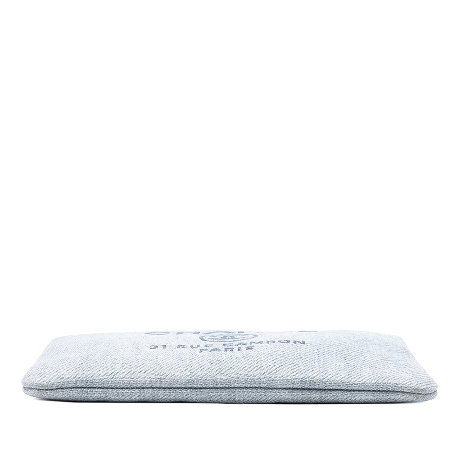 Chanel Large Canvas Deauville O Case