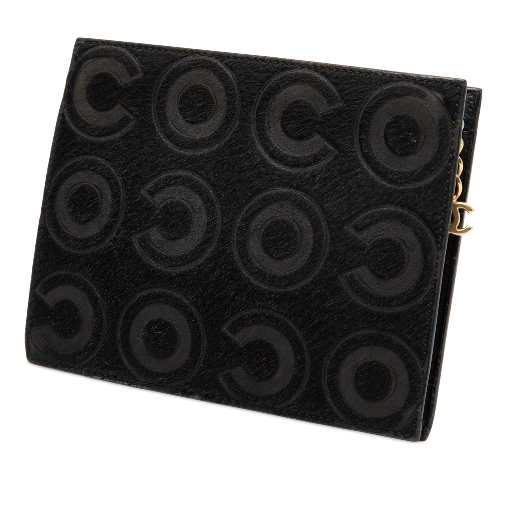 Chanel Coco Pony Hair Clutch