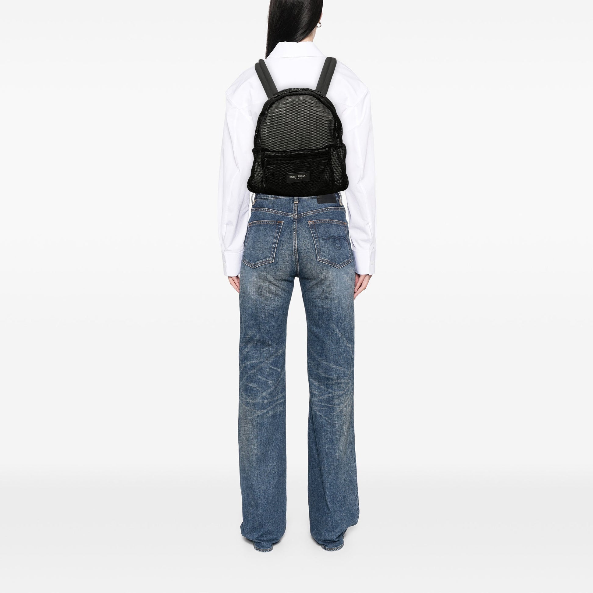 Saint Laurent Mesh Backpack