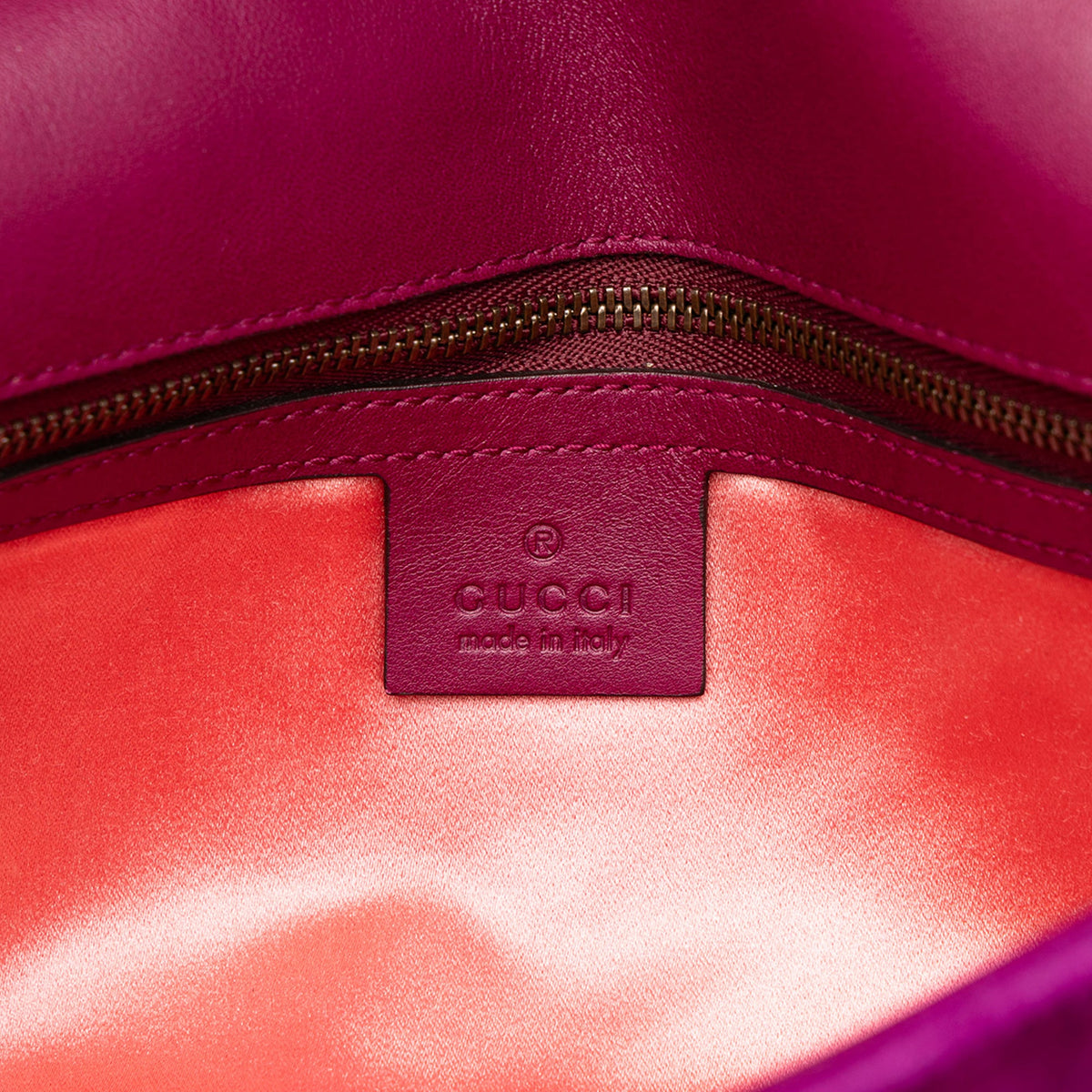 Gucci Medium GG Marmont Matelasse Velvet Shoulder Bag