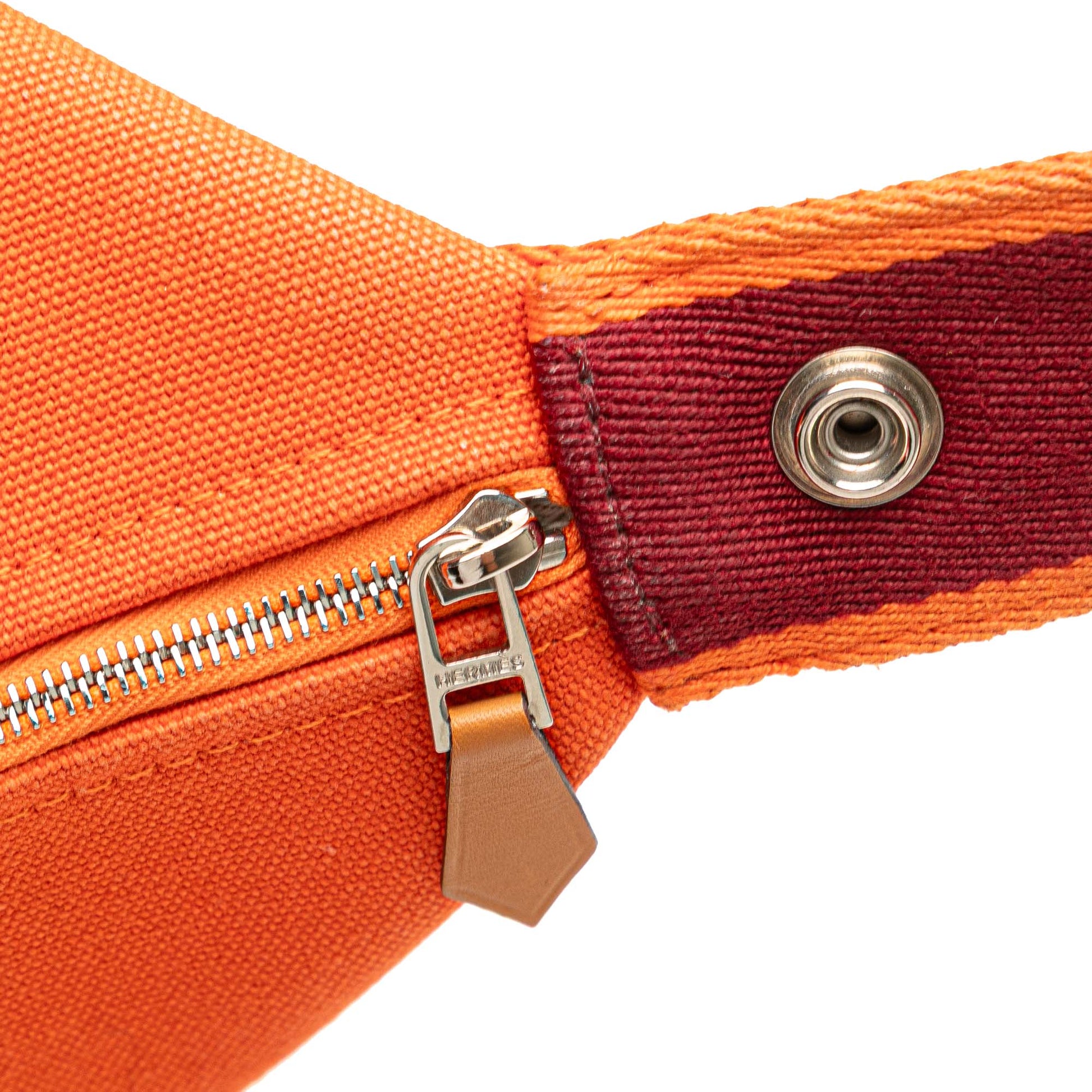 Hermès Large Toile Bride A Brac Case