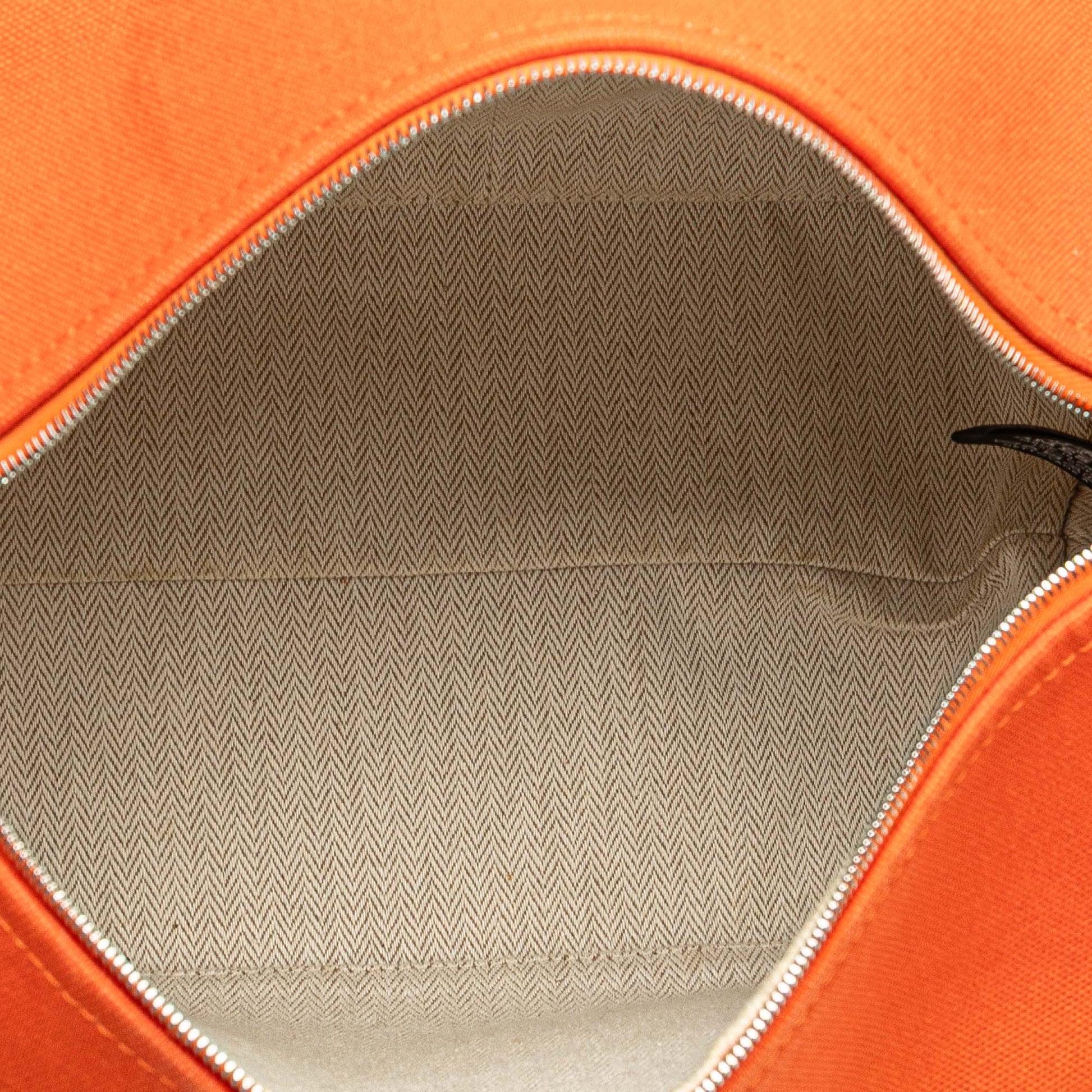Hermès Large Toile Bride A Brac Case