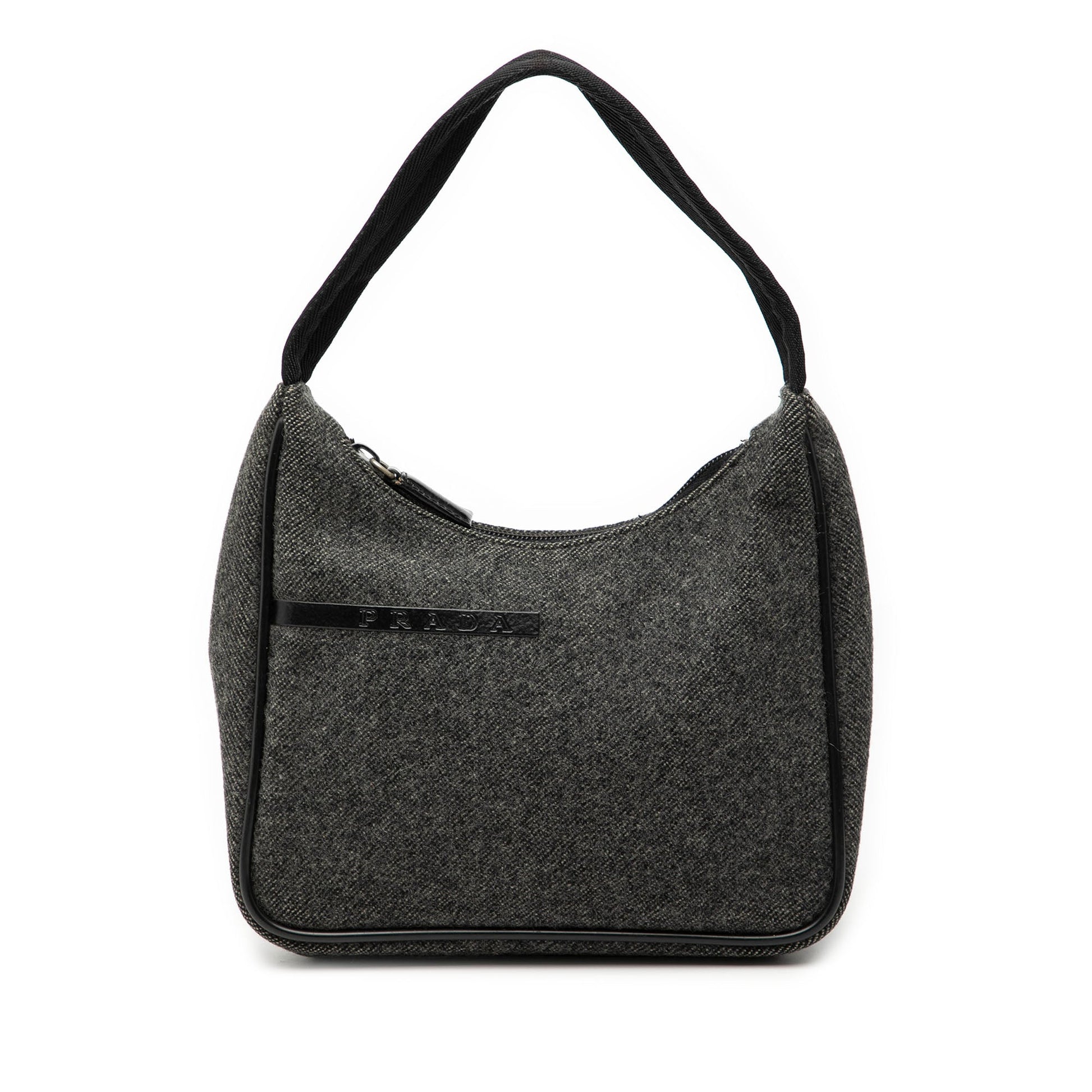 Prada Sports Line Wool Shoulder Bag