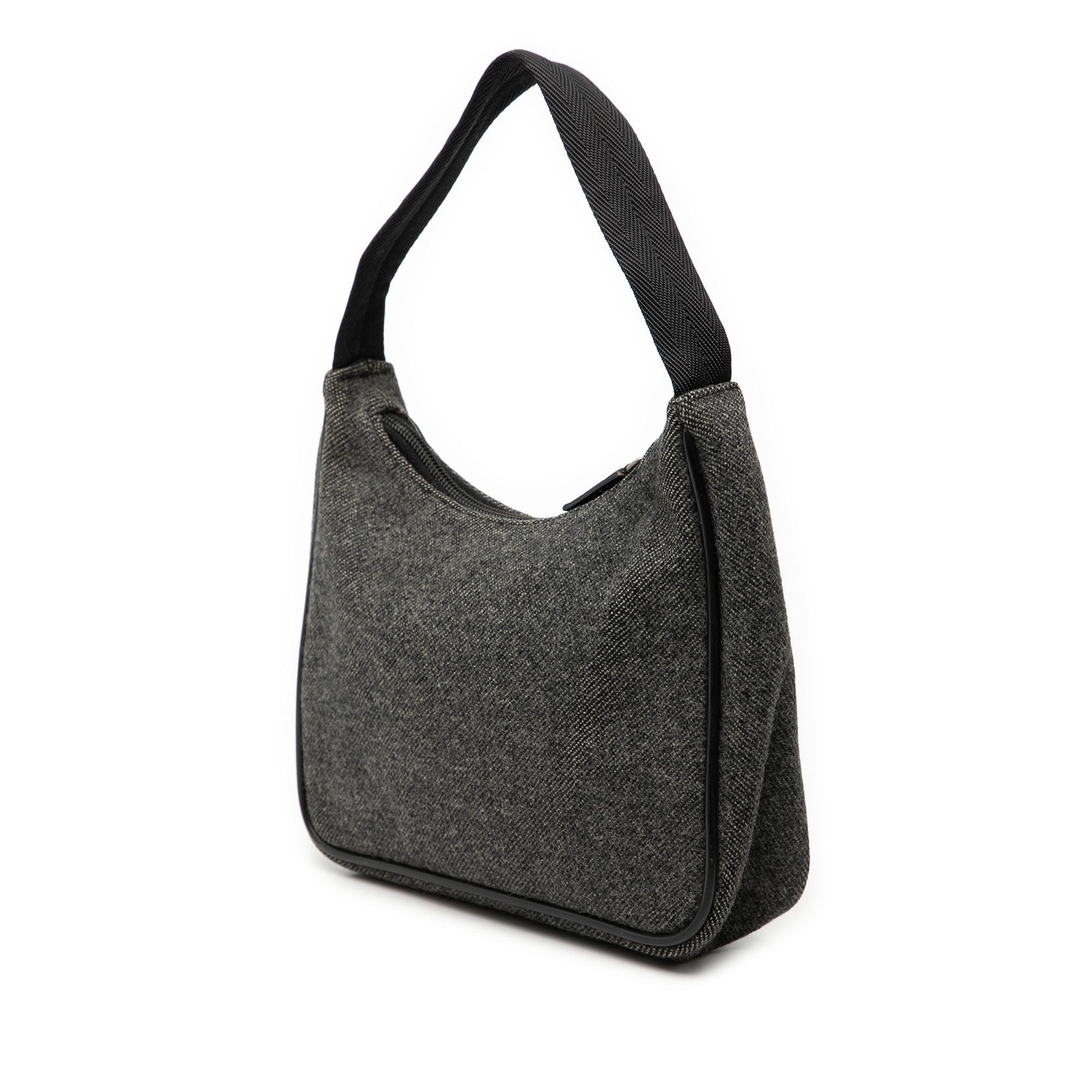 Prada Sports Line Wool Shoulder Bag