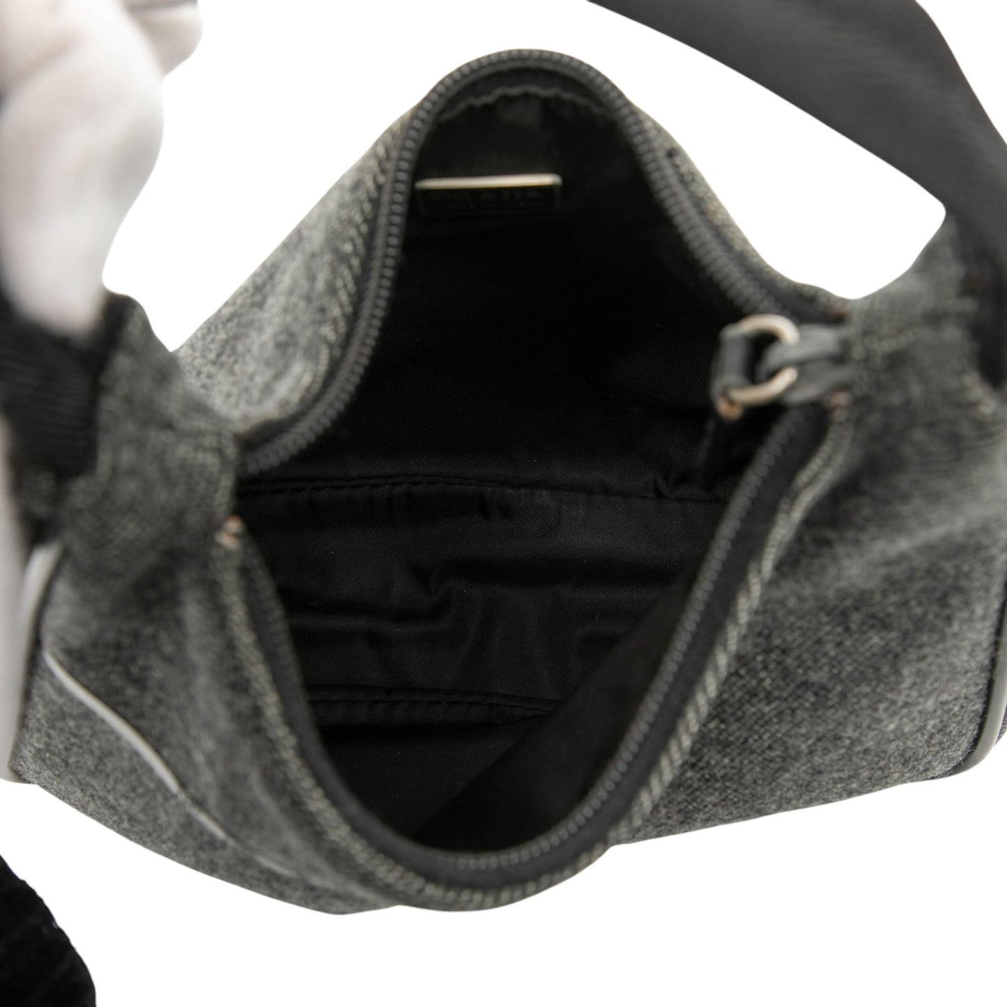 Prada Sports Line Wool Shoulder Bag
