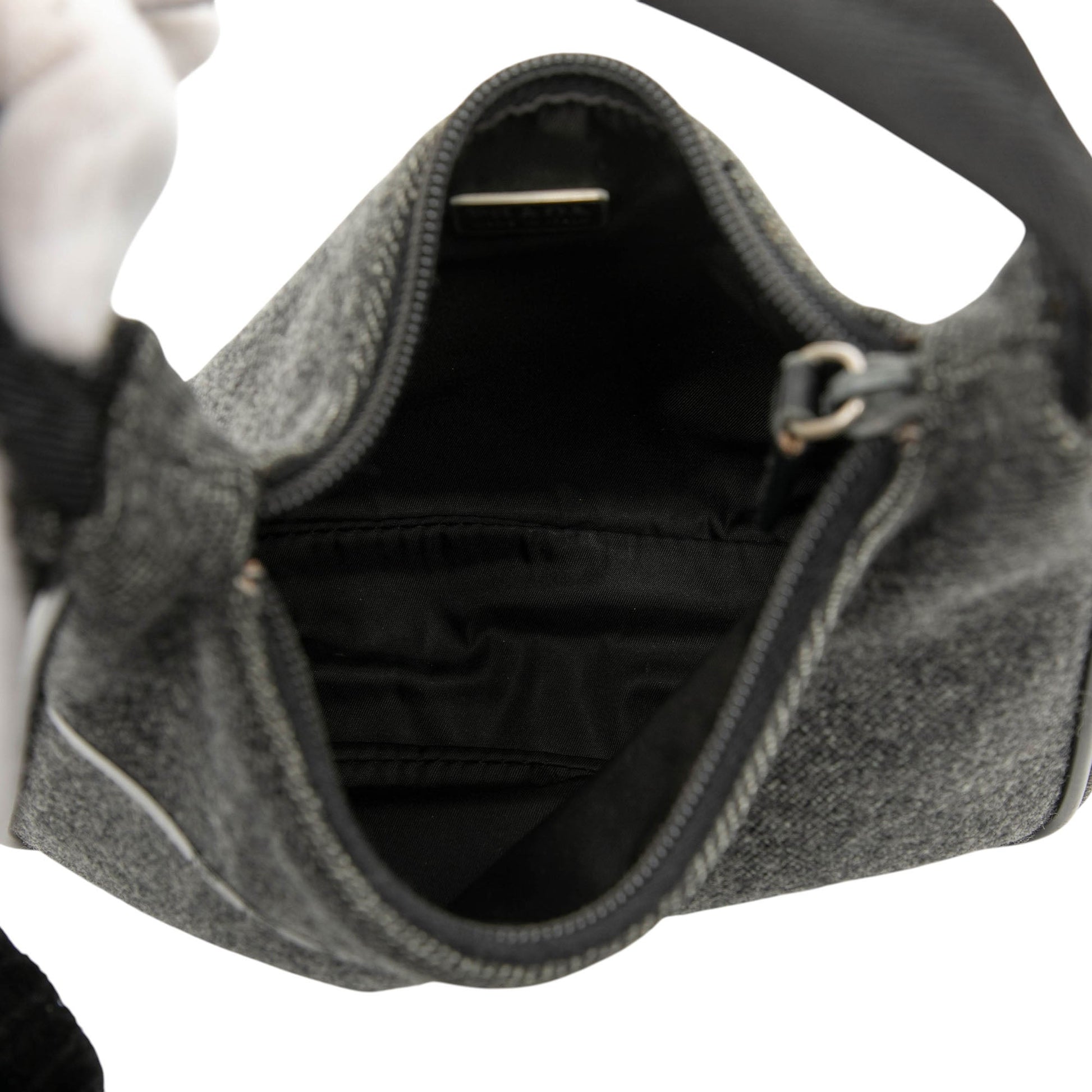 Prada Sports Line Wool Shoulder Bag