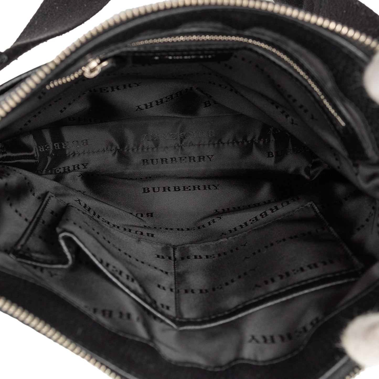 Burberry Nova Check Trimmed Nylon Crossbody