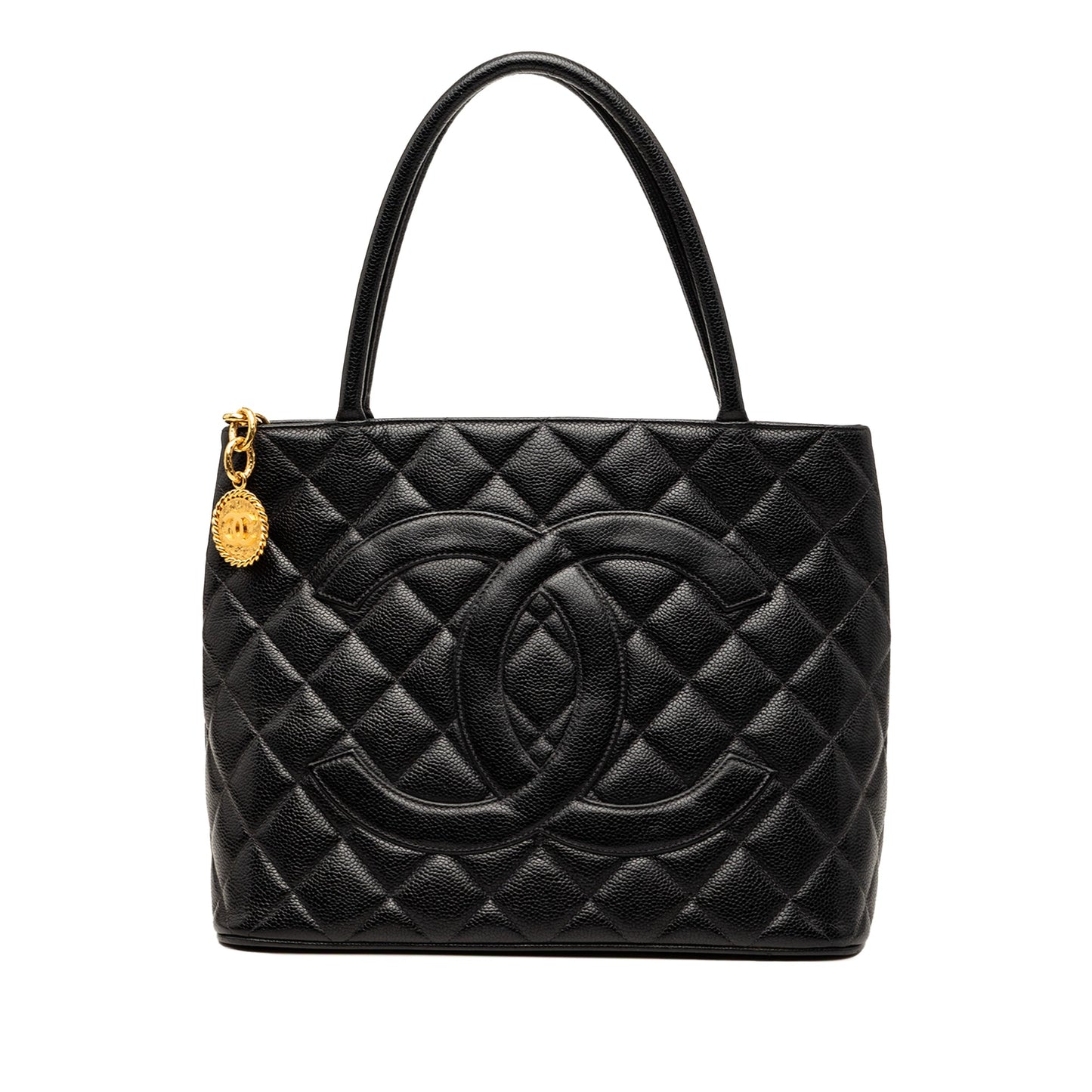 Chanel Caviar Medallion Tote