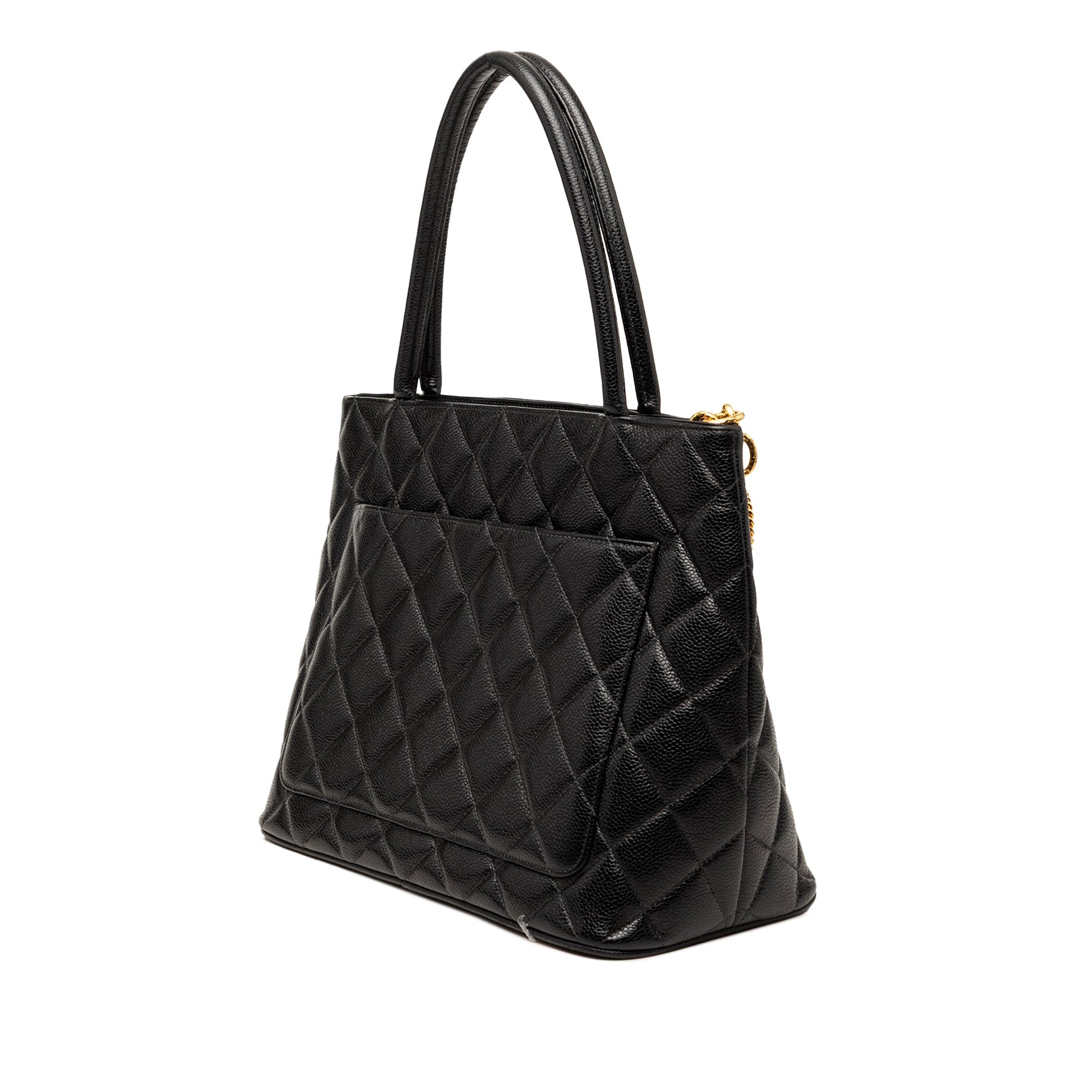 Chanel Caviar Medallion Tote