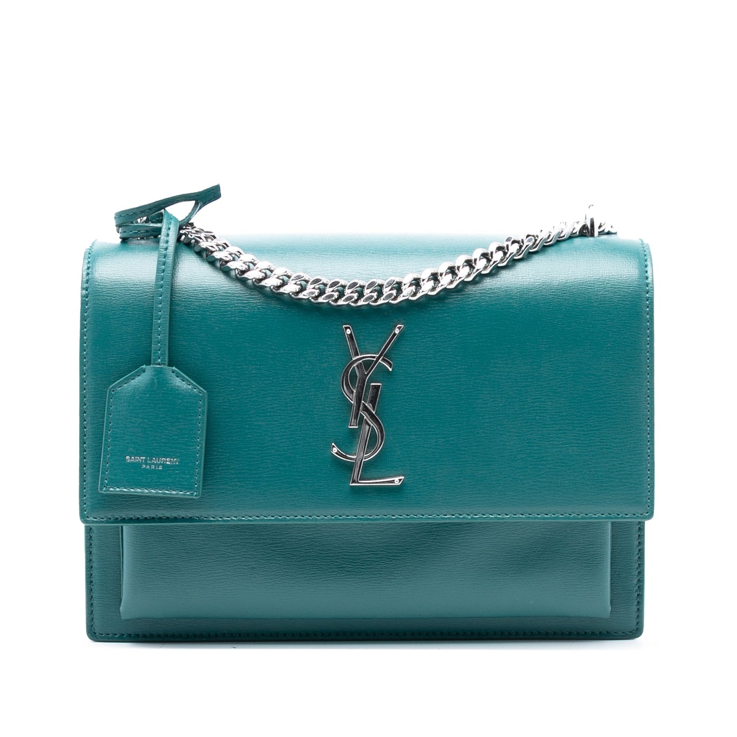 Saint Laurent Medium Calfskin Monogram Sunset Crossbody