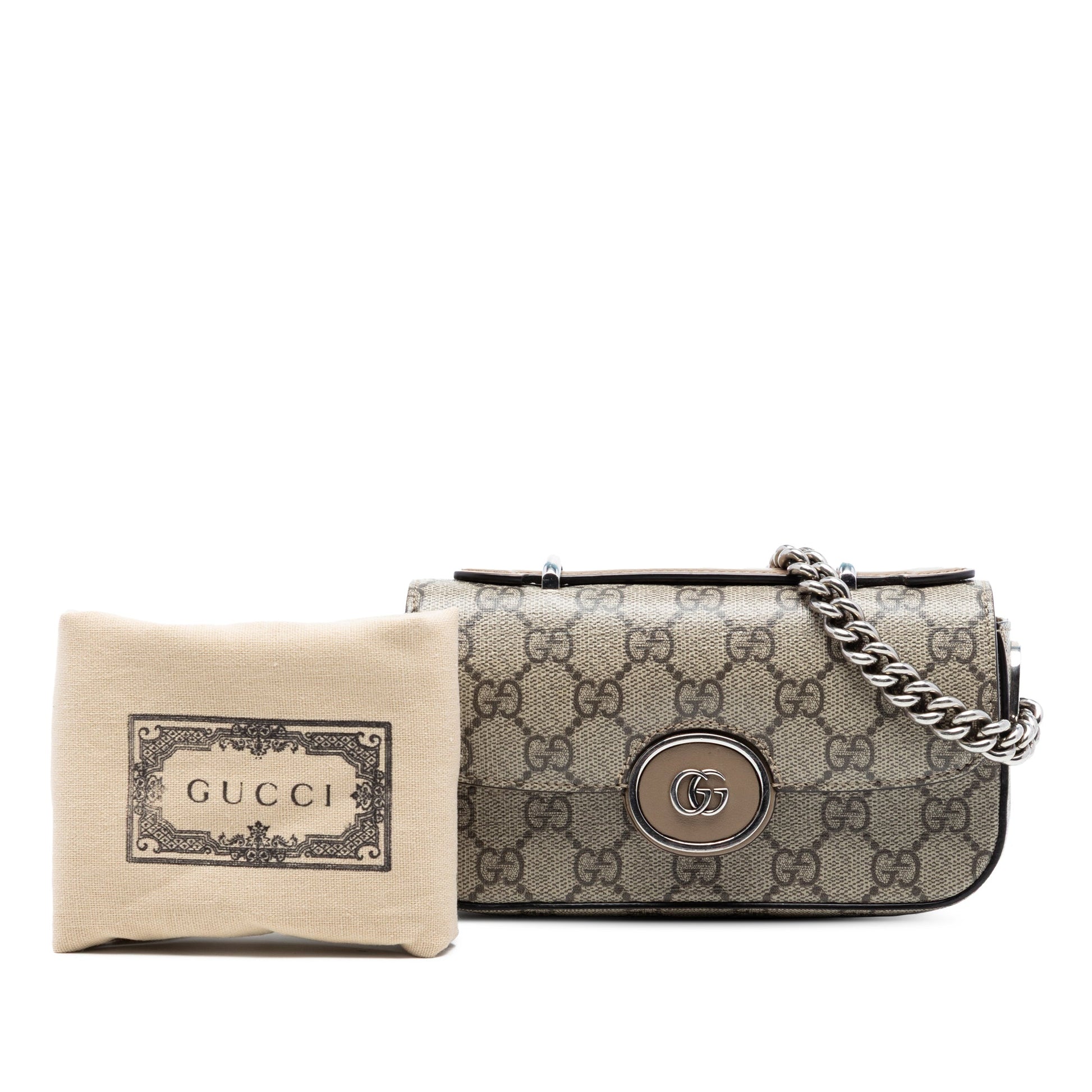 Gucci Mini GG Supreme Petite GG Crossbody