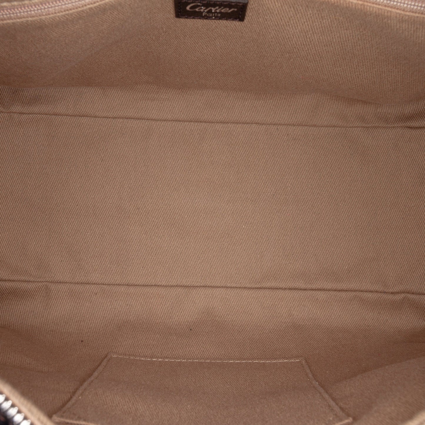 Cartier Grained Calfskin Marcello de Cartier Bowling Bag