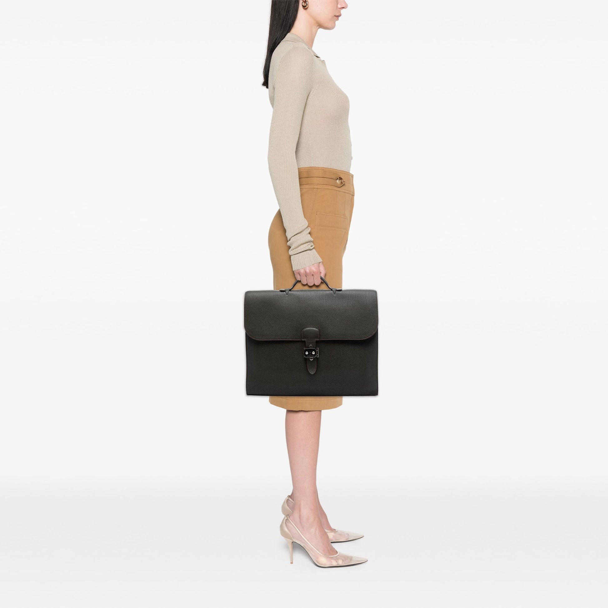 Hermès Togo Sac A Depeches 38